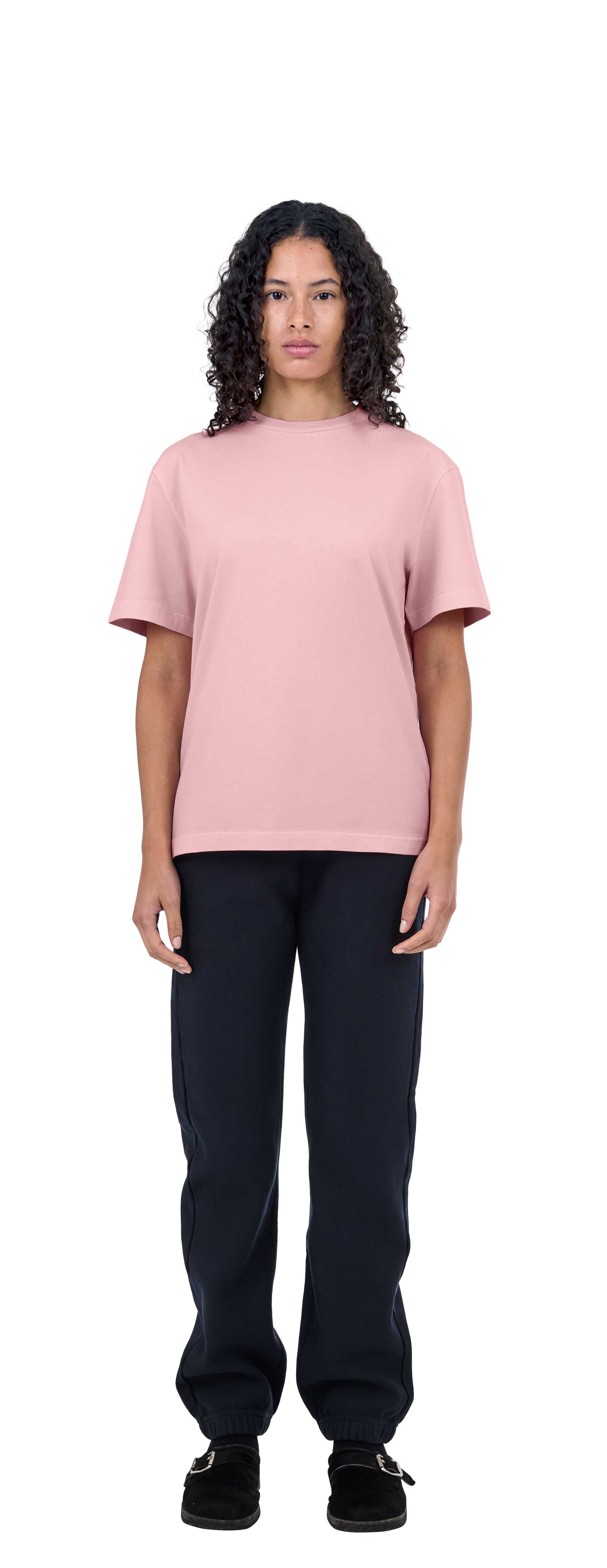 Boxy T-Shirt, Rose Blush