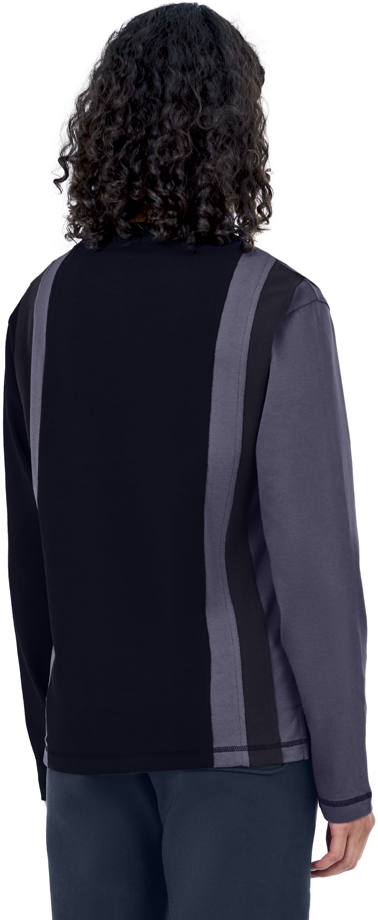 Boxy Longsleeve Patchwork, Ocean Puzzle