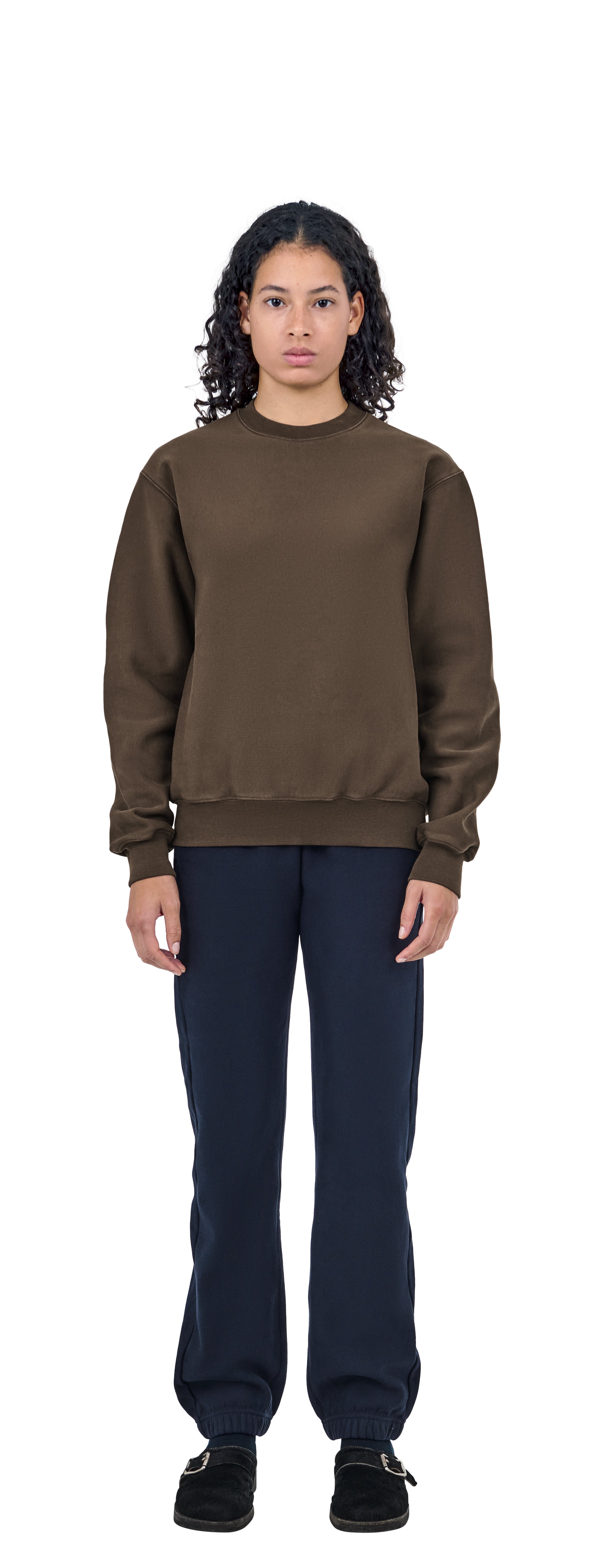 Classic Sweatshirt Crossgrain, Night Oak