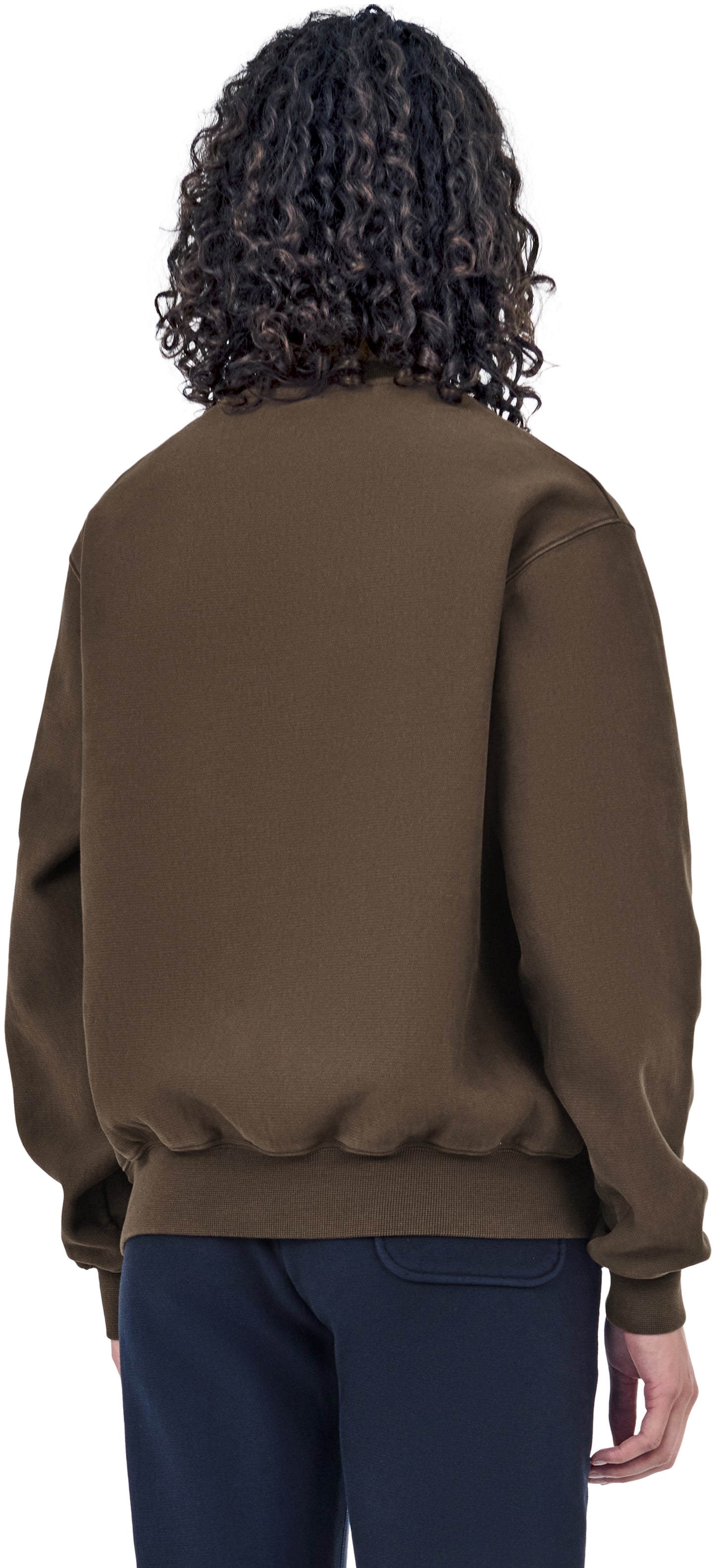 Classic Sweatshirt Crossgrain, Night Oak