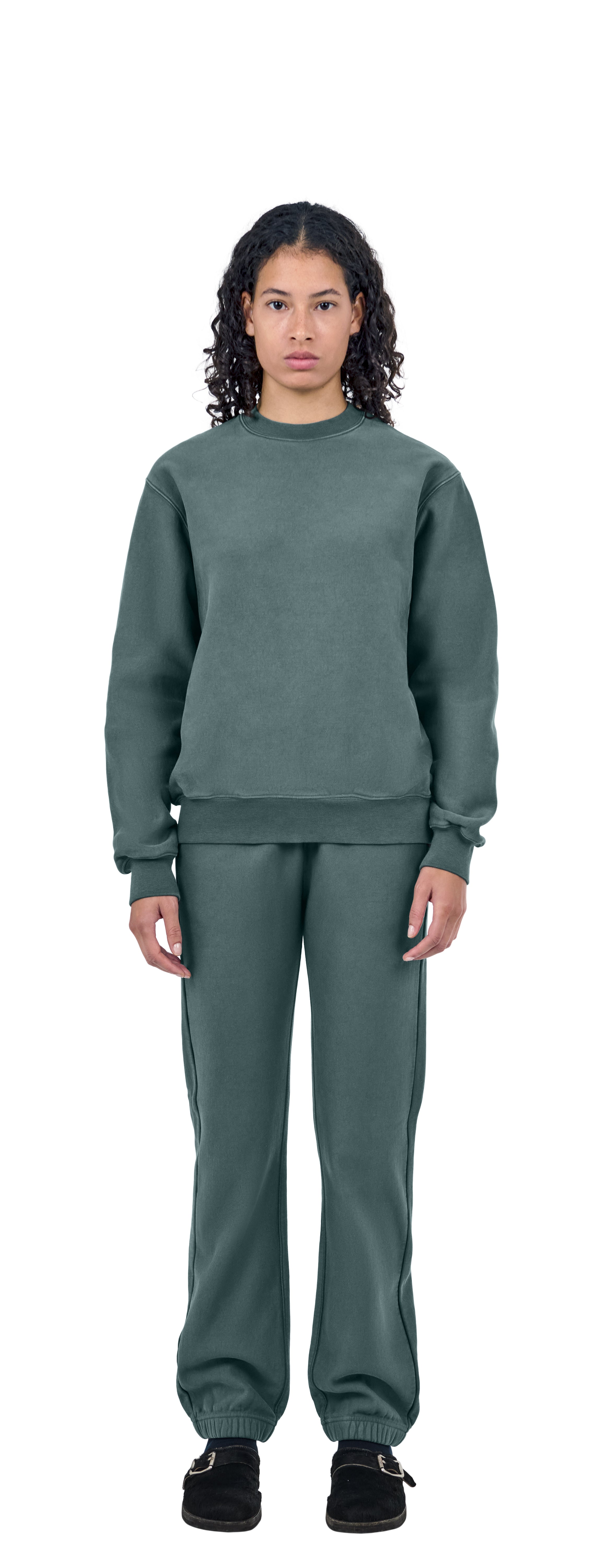 Classic Sweatshirt Crossgrain, Shadow Leaf