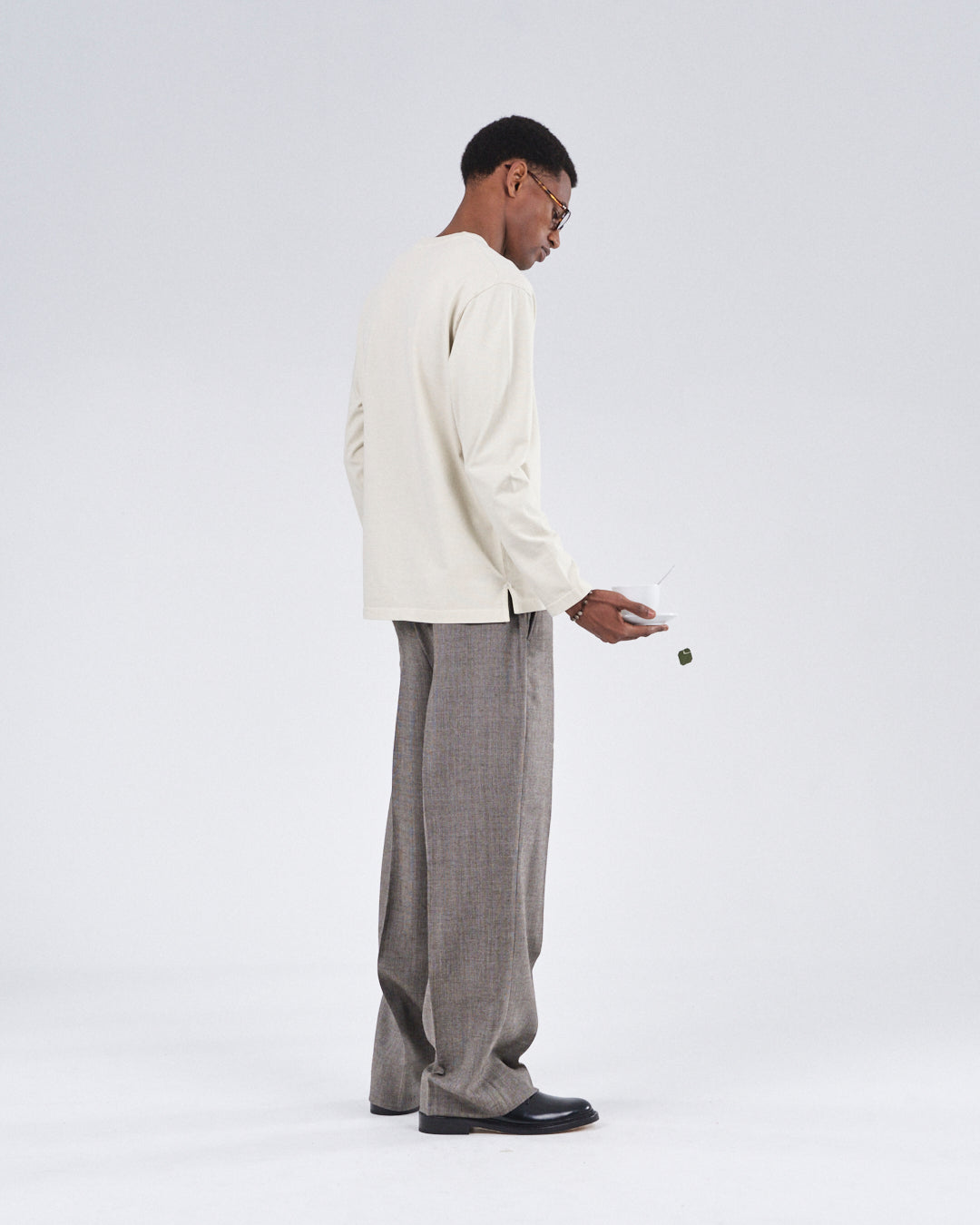 Boxy Longsleeve, Clay Dust