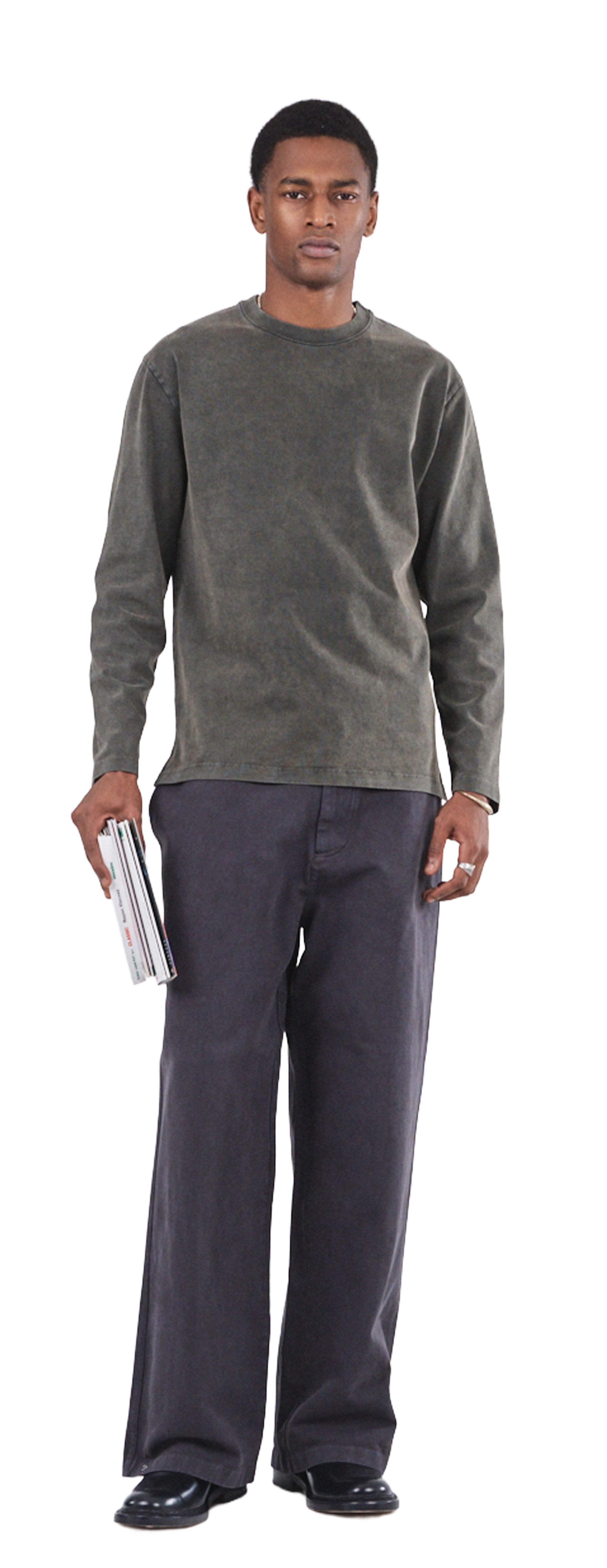 Boxy Longsleeve, Night Forest