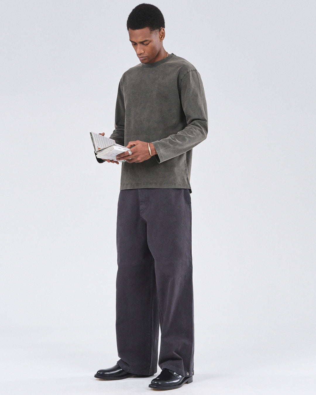 Boxy Longsleeve, Night Forest