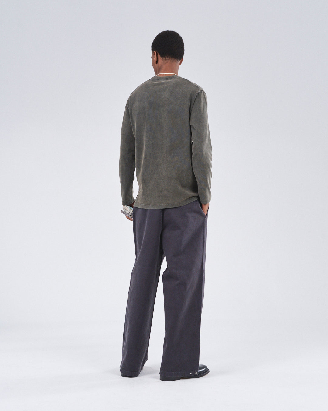 Boxy Longsleeve, Night Forest