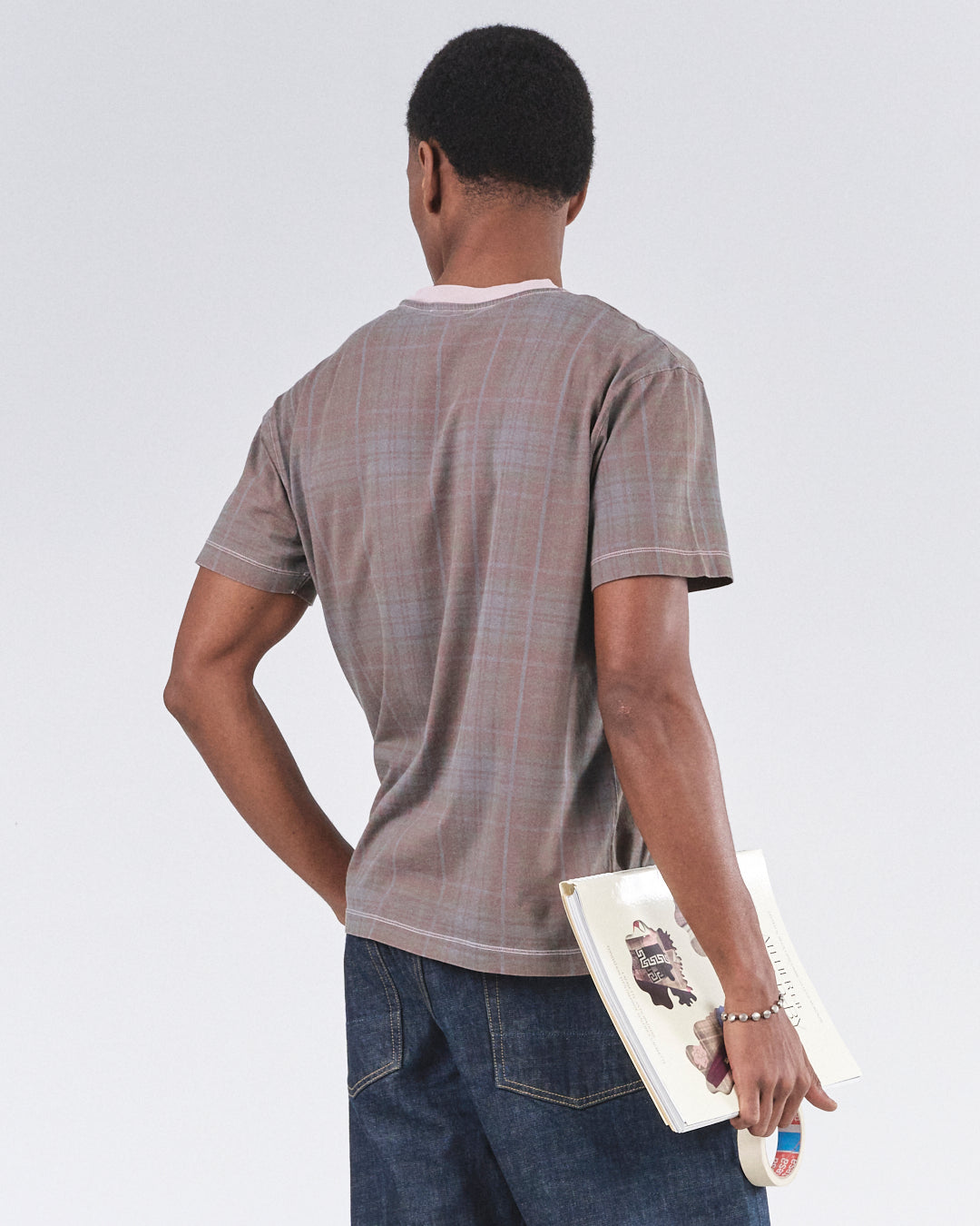Classic T-shirt 135, Bark Tartan Atelier E.B
