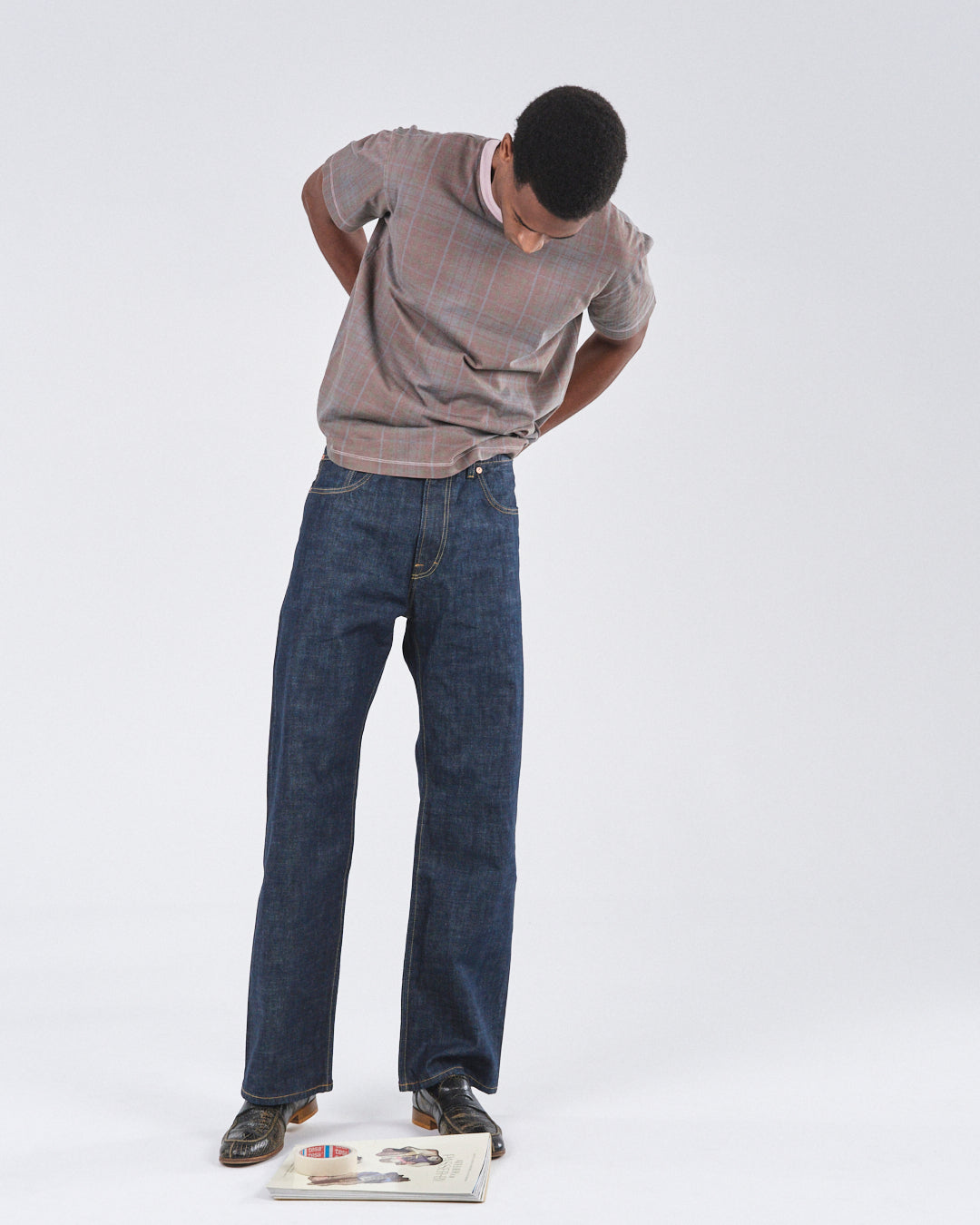 Classic T-shirt 135, Bark Tartan Atelier E.B