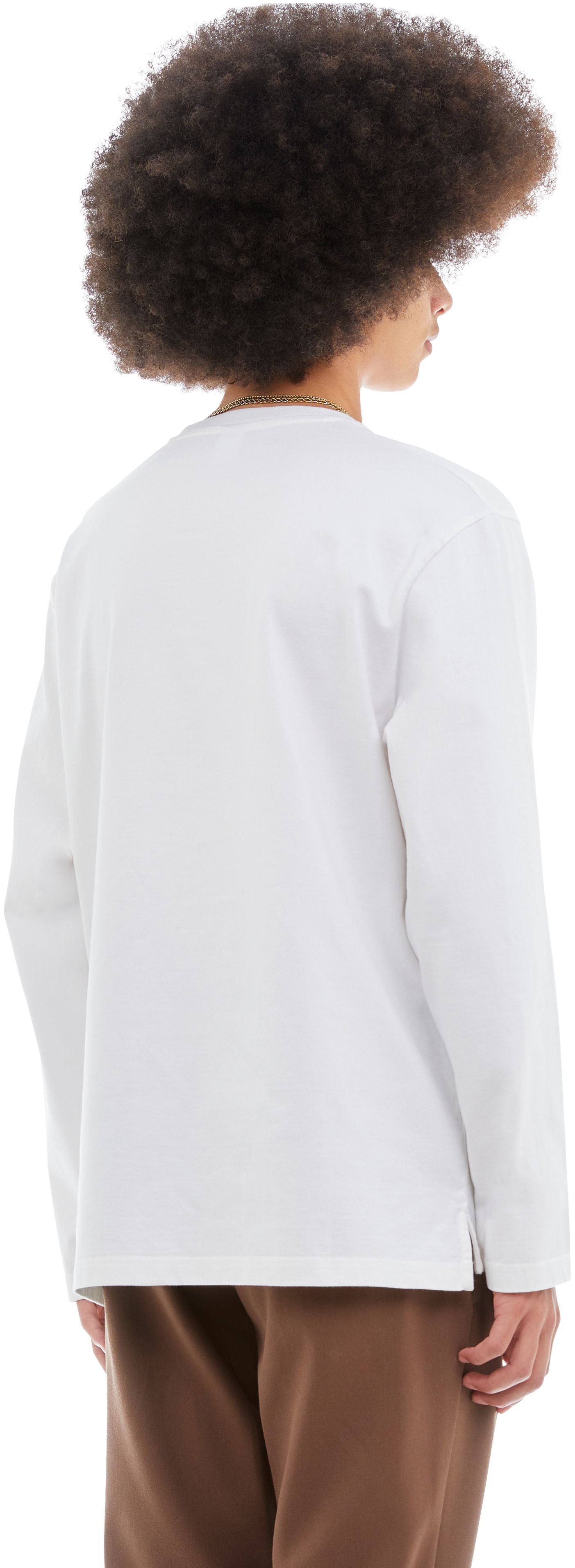 Boxy Longsleeve, True White