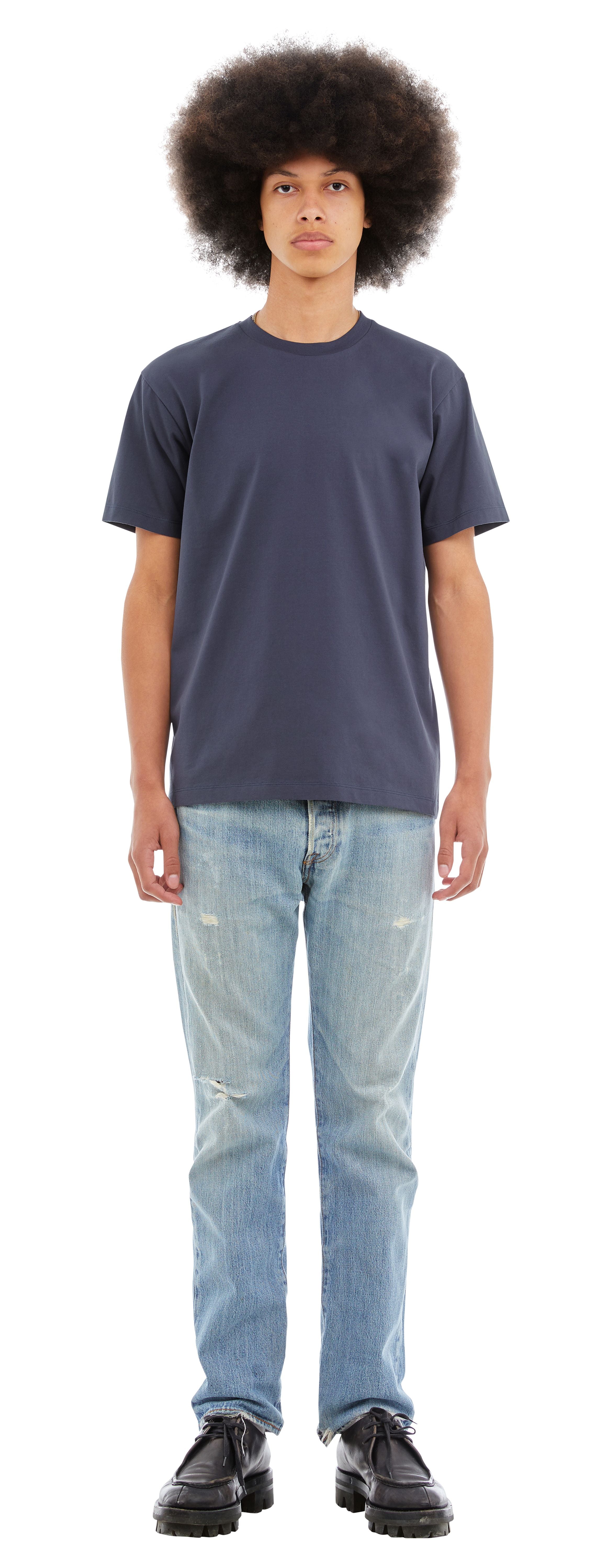 Classic T-Shirt, Deep Blueberry