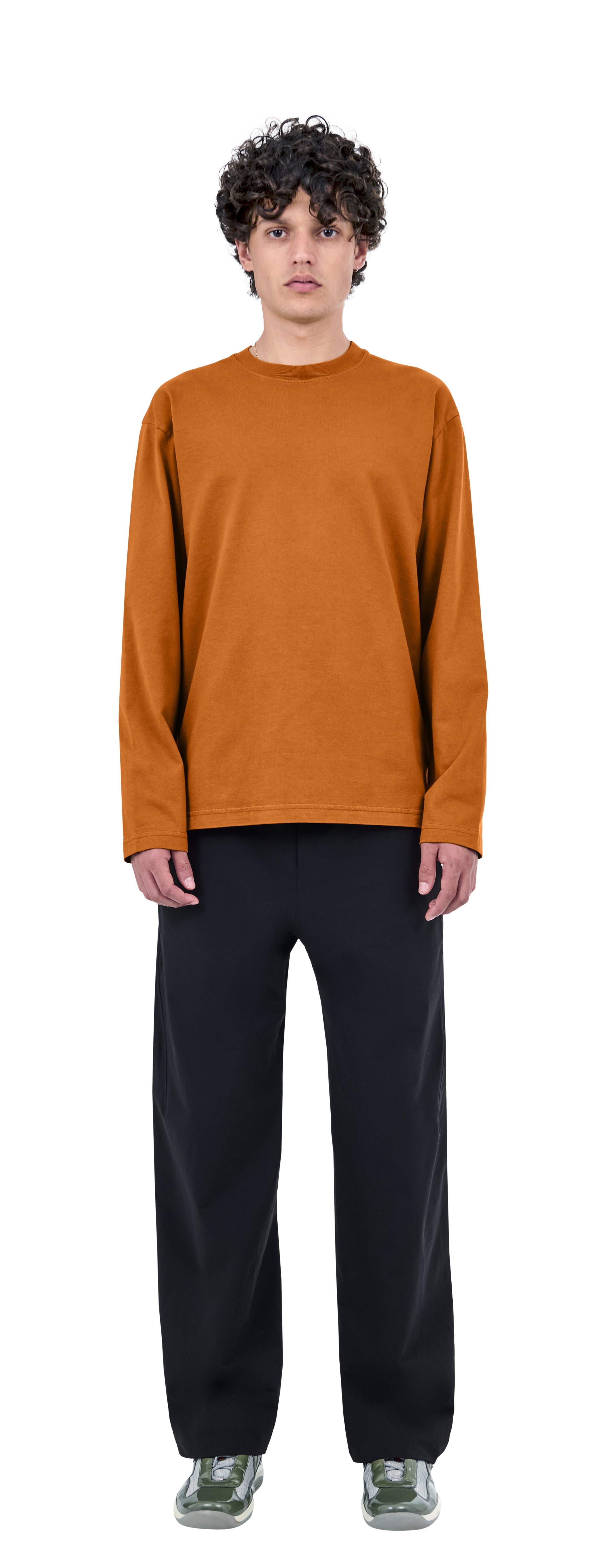 Boxy Longsleeve, Amber Ash
