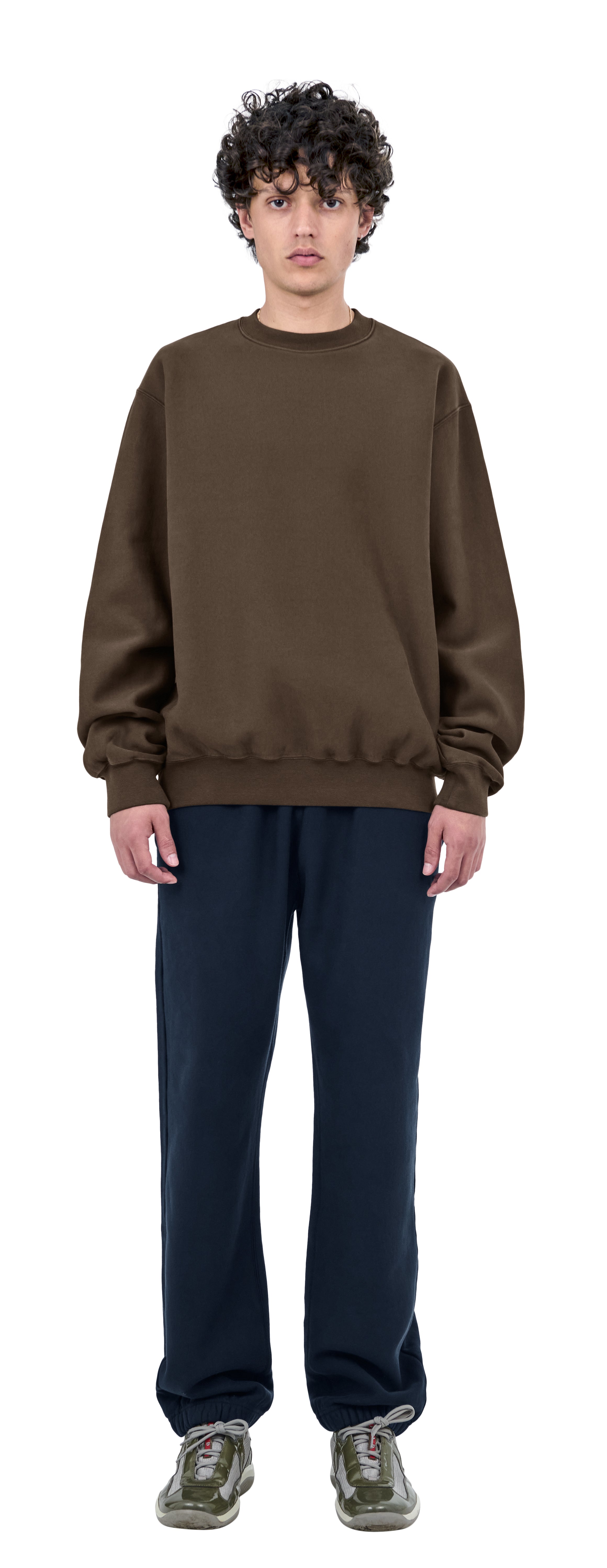 Classic Sweatshirt Crossgrain, Night Oak