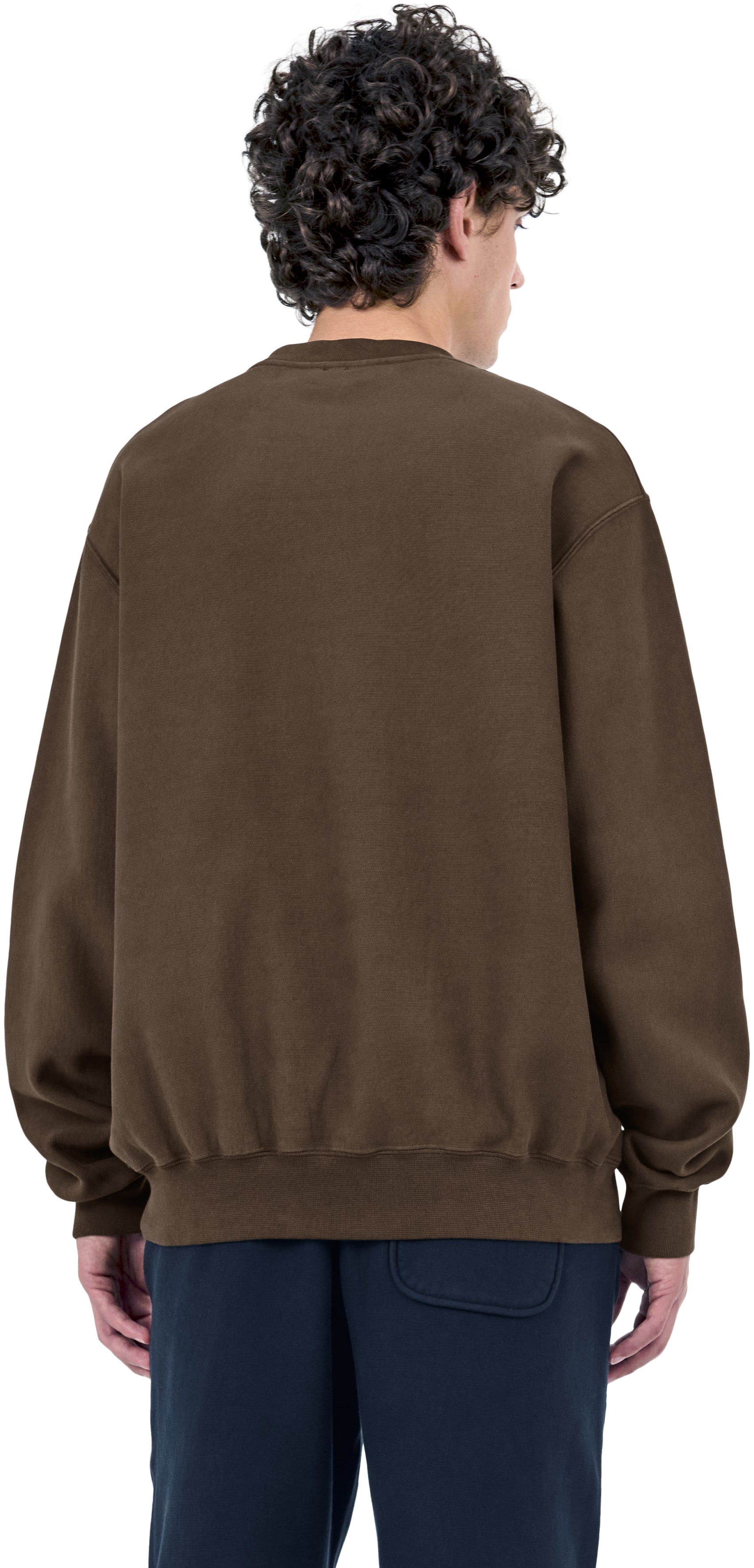 Classic Sweatshirt Crossgrain, Night Oak