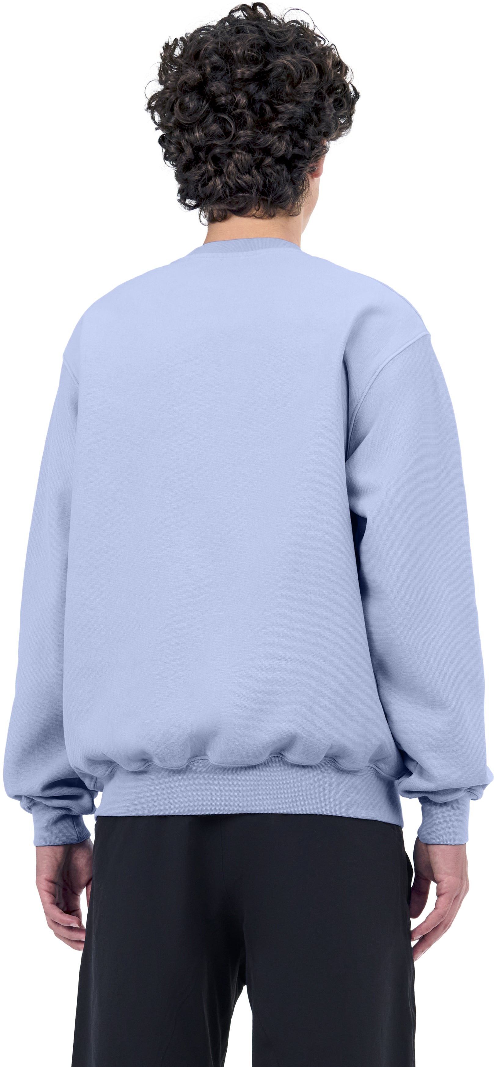 Classic Sweatshirt Crossgrain, Bluebell