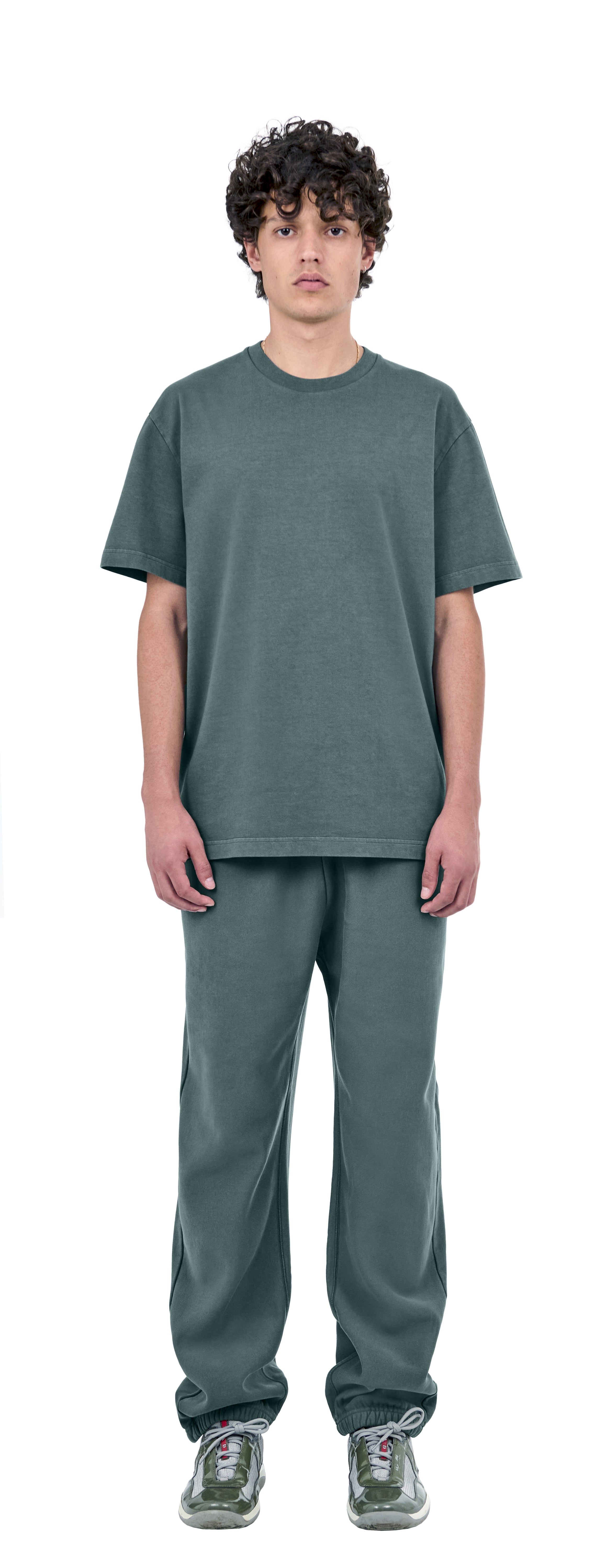 Boxy T-Shirt, Shadow Leaf