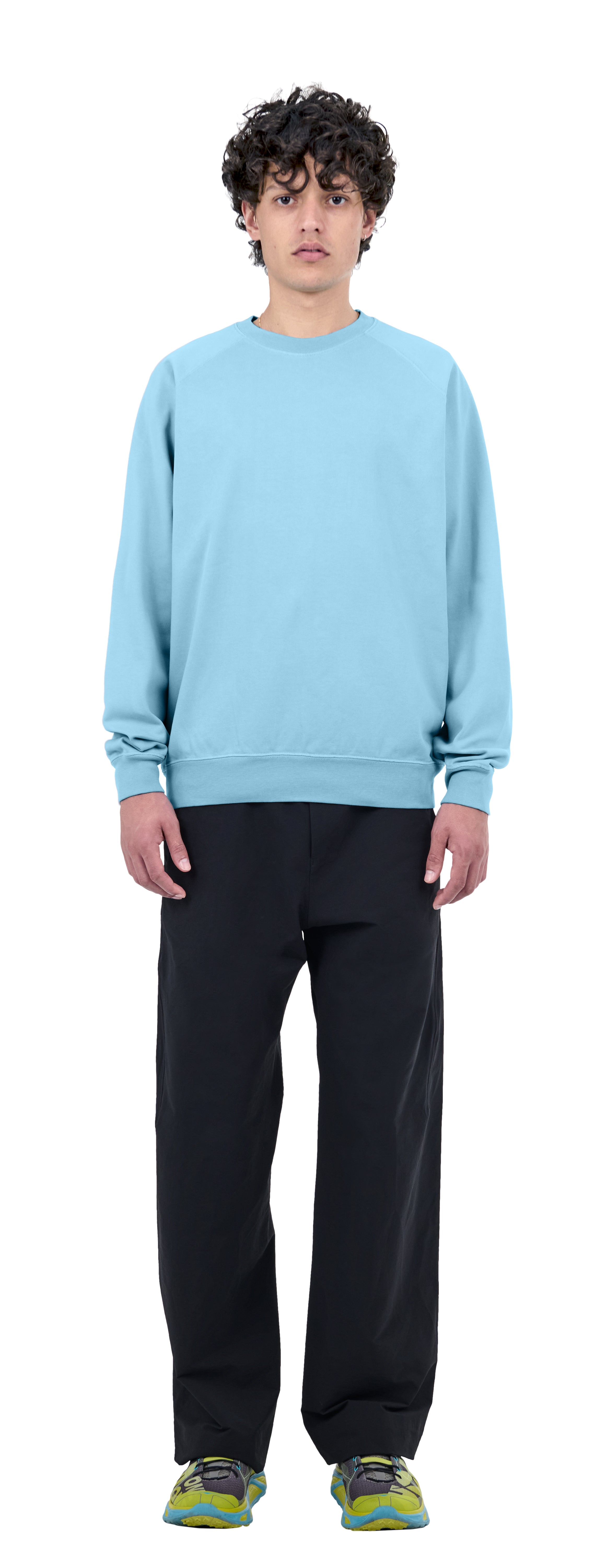 Raglan Sweatshirt, Blue Lagoa