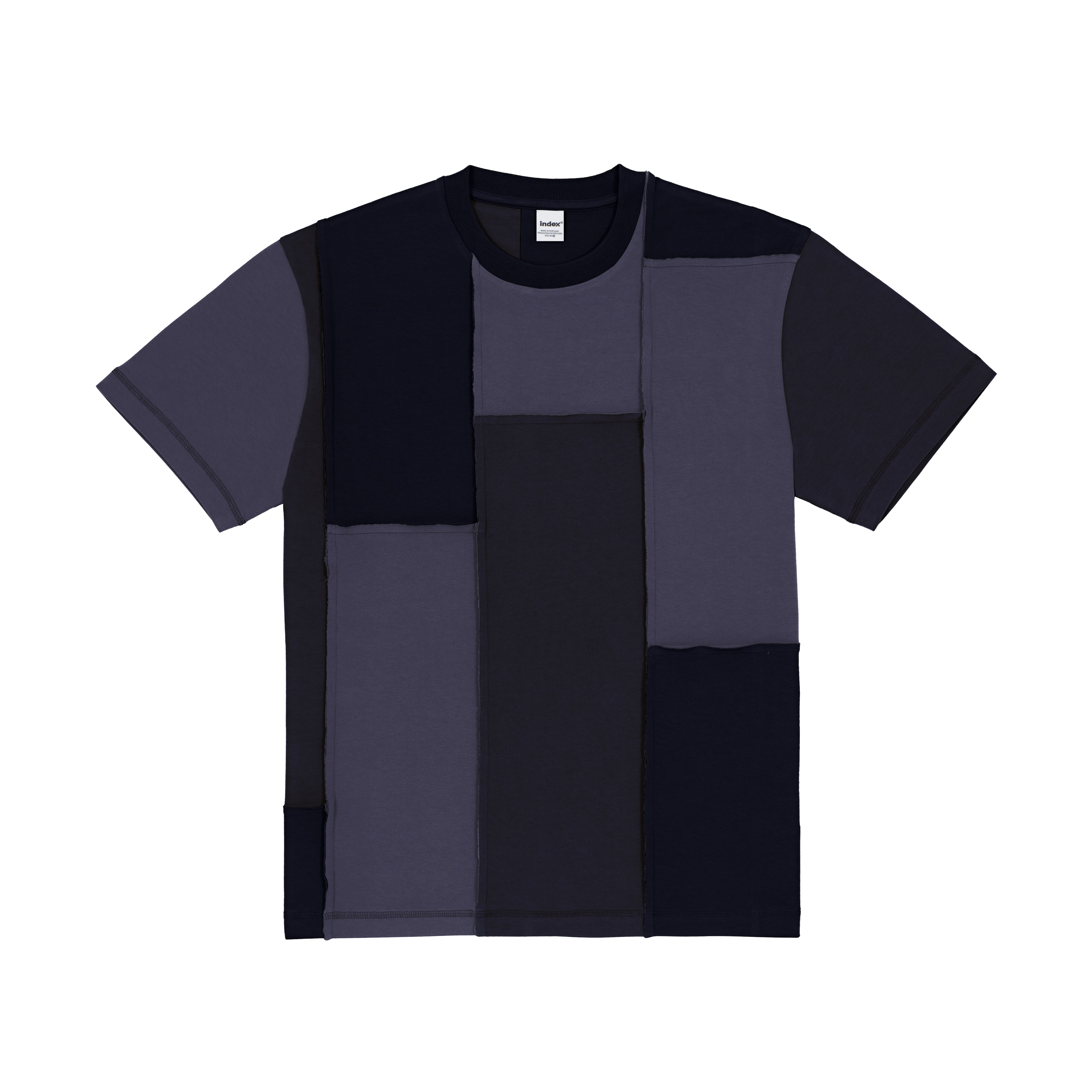 Boxy T-Shirt Patchwork, Ocean Puzzle