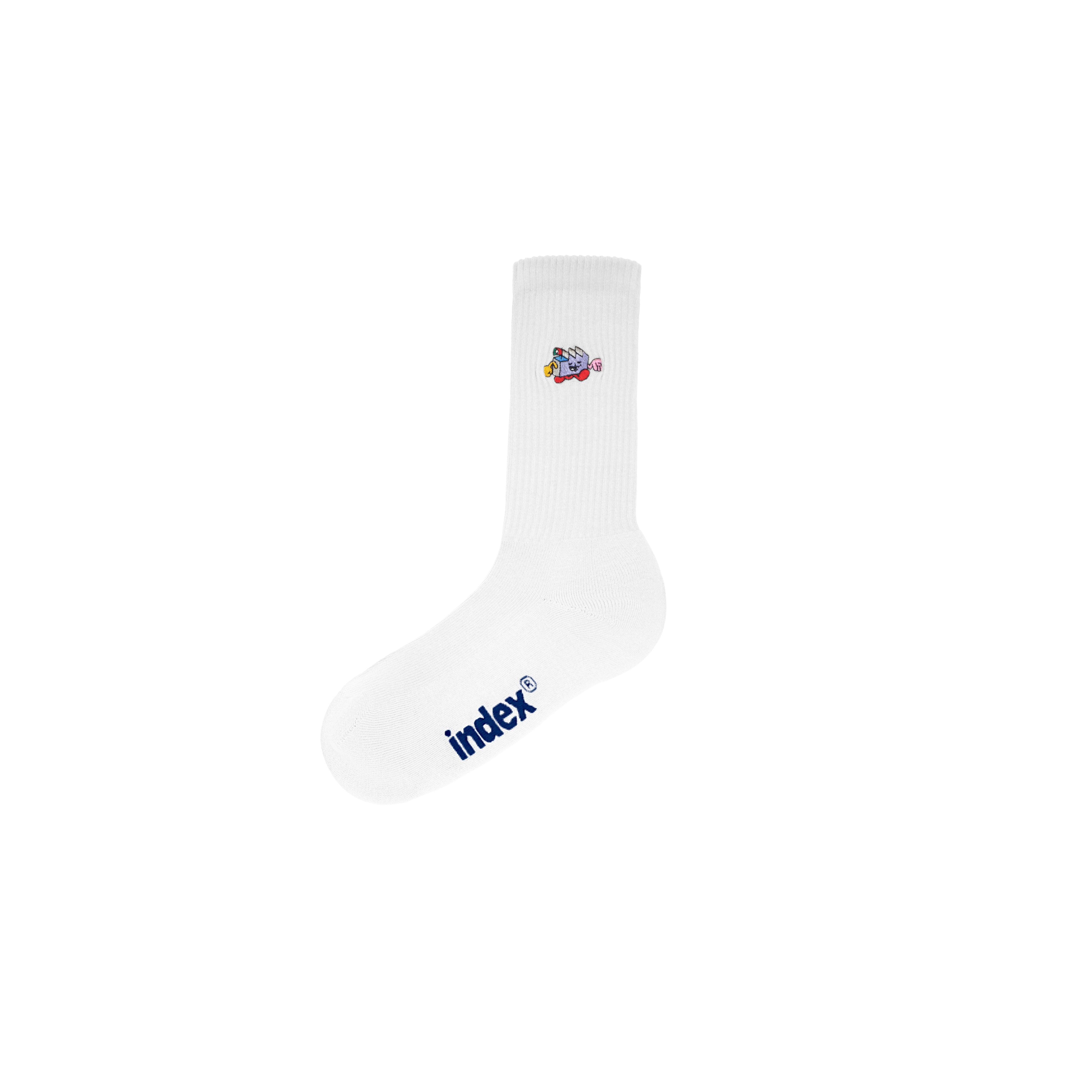 Tennis Socks, True White