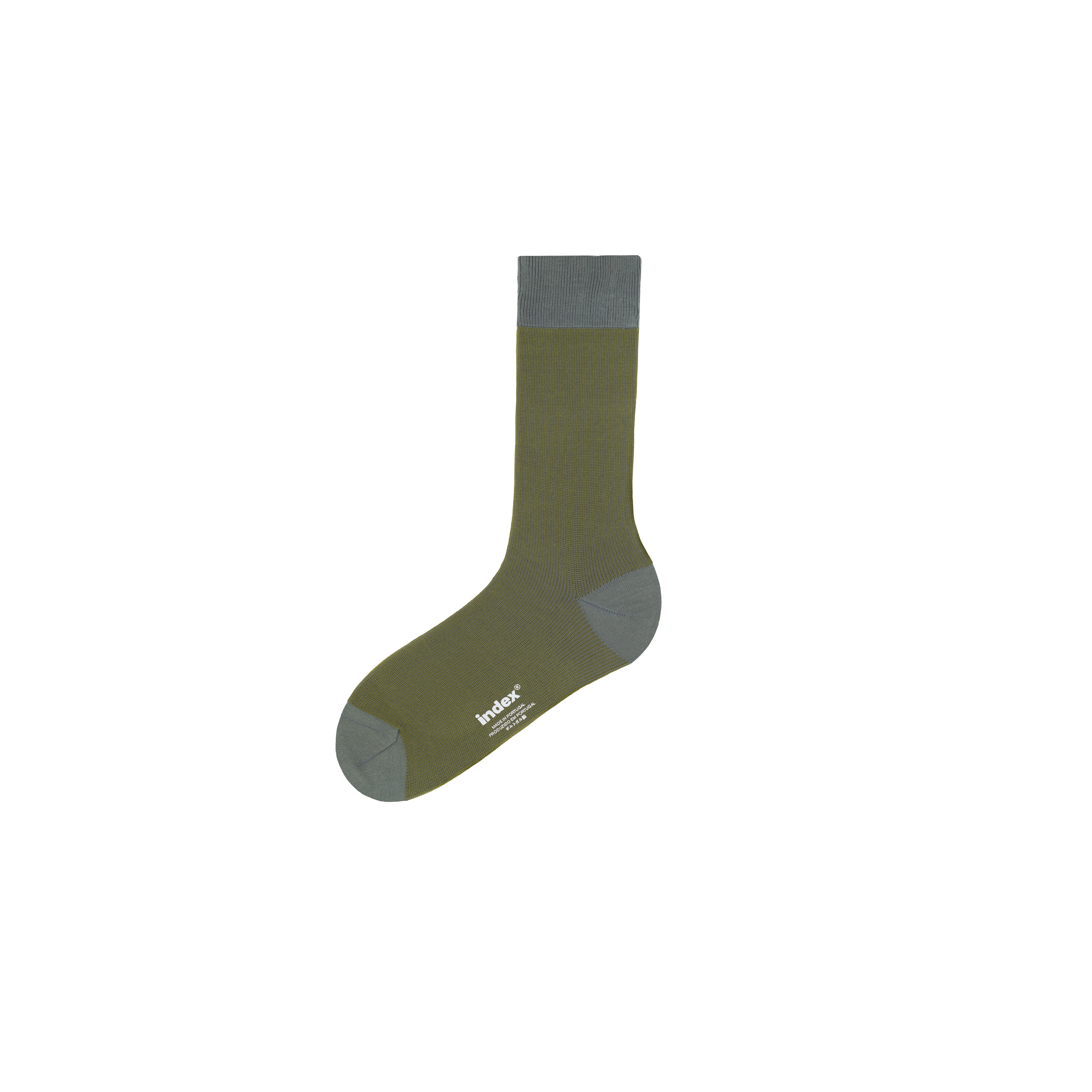 Two Tone Socks, Mossy Quilt