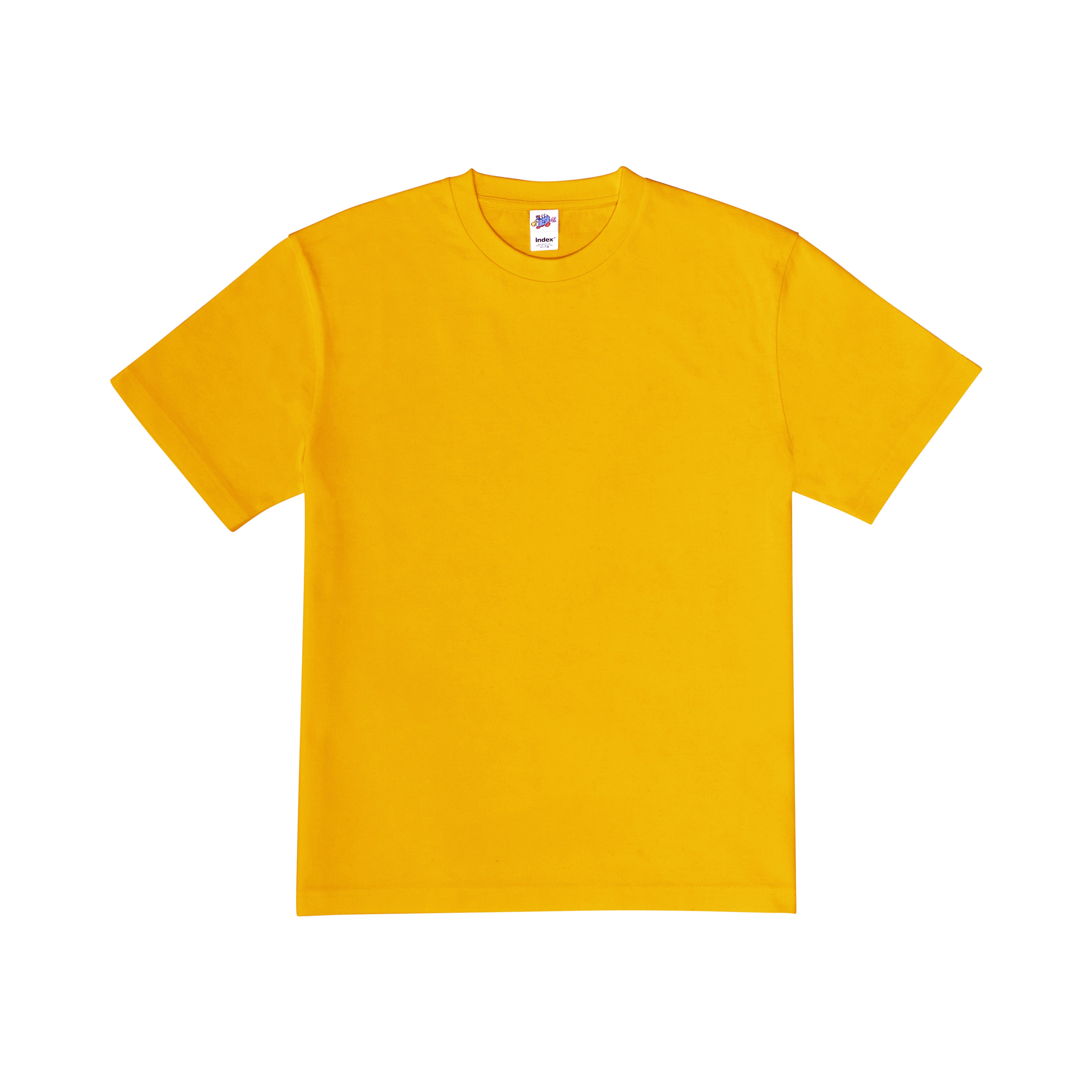 Boxy T-Shirt, Saffron