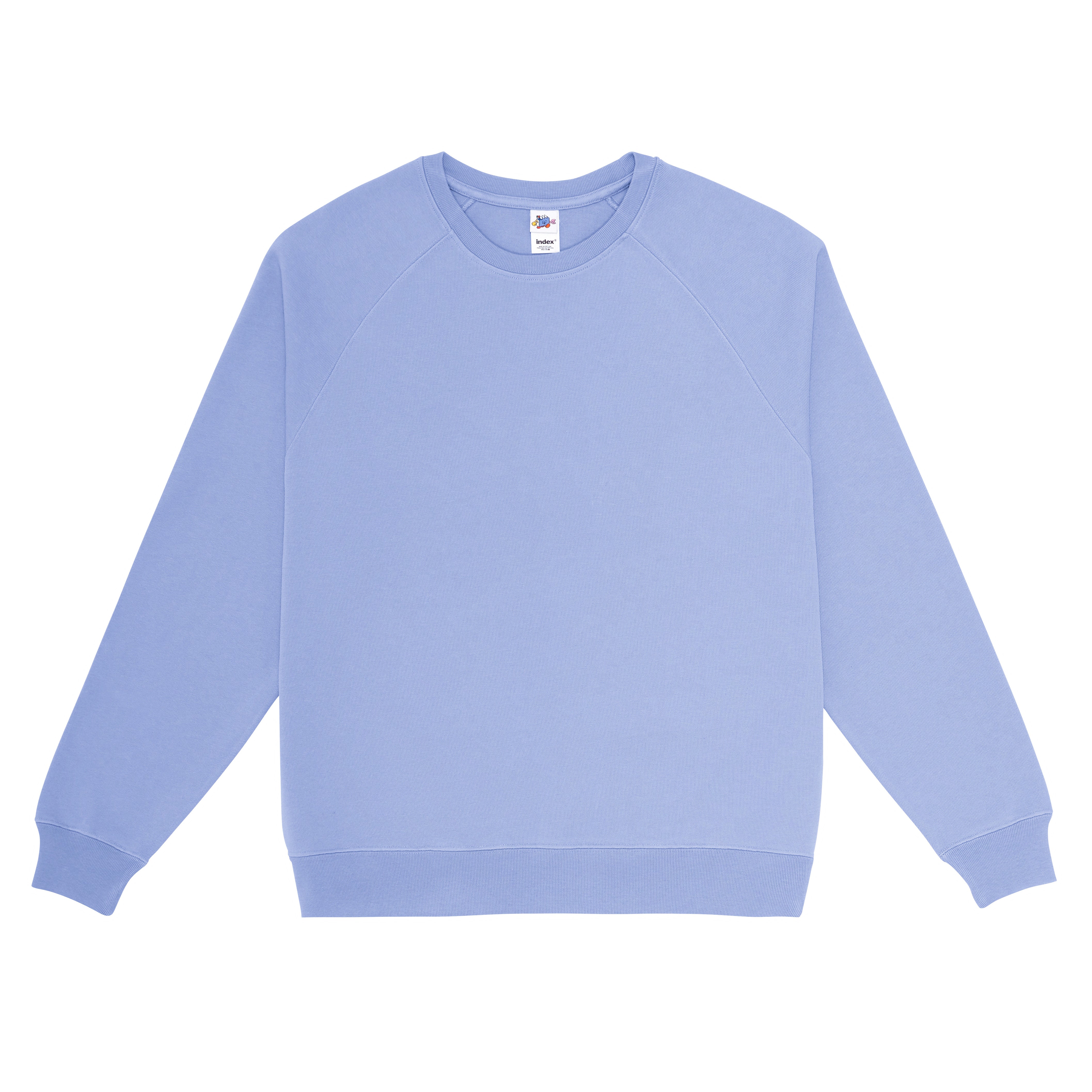 Raglan Sweatshirt, Vinca Periwinkle