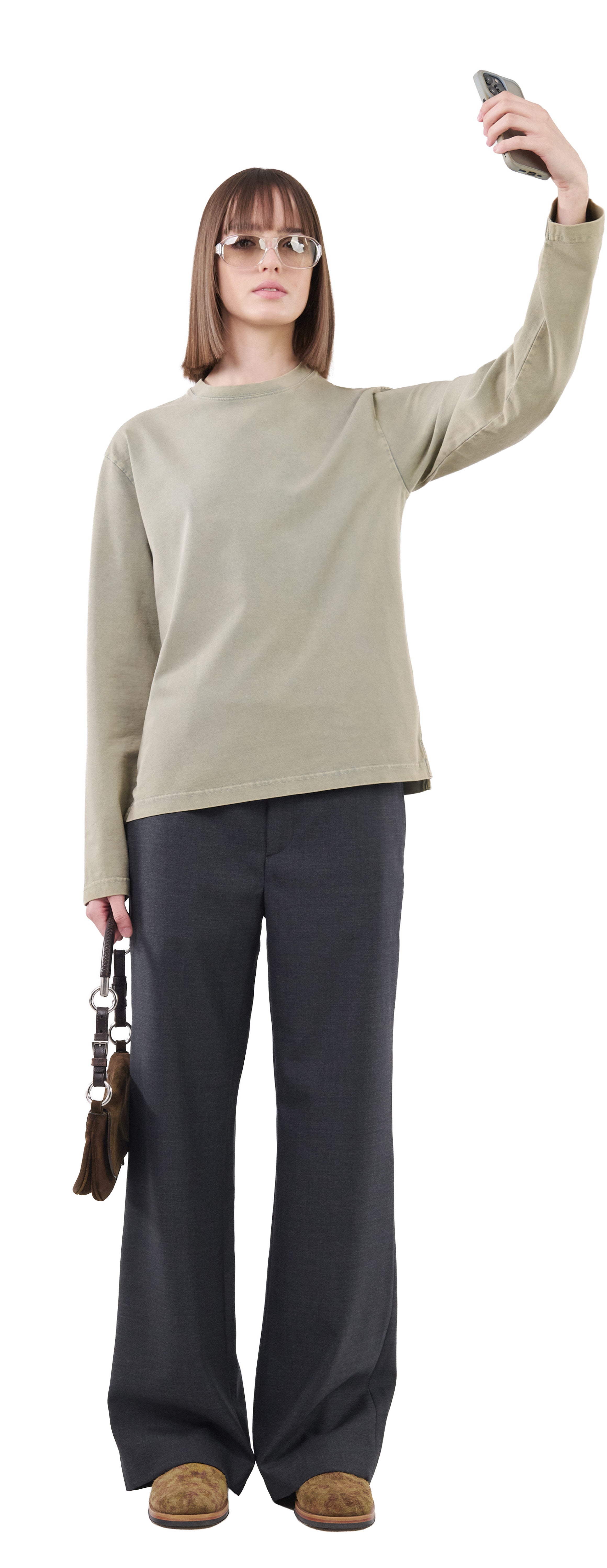 Boxy Longsleeve, Canola Kush