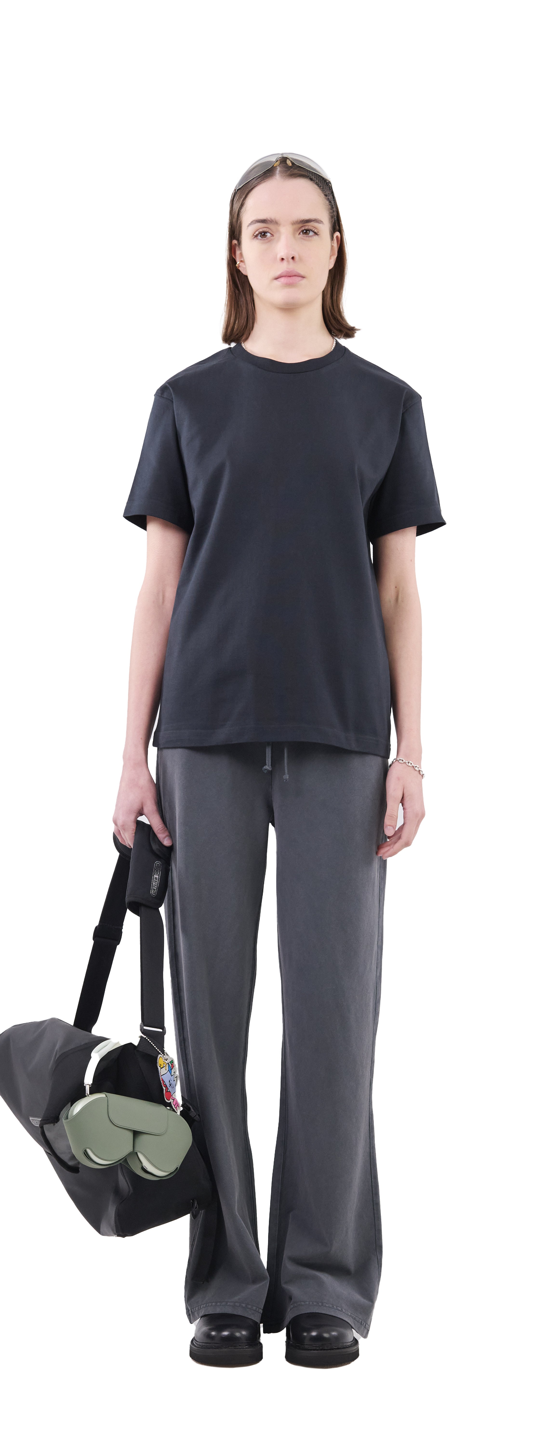 Boxy T-Shirt, True Black