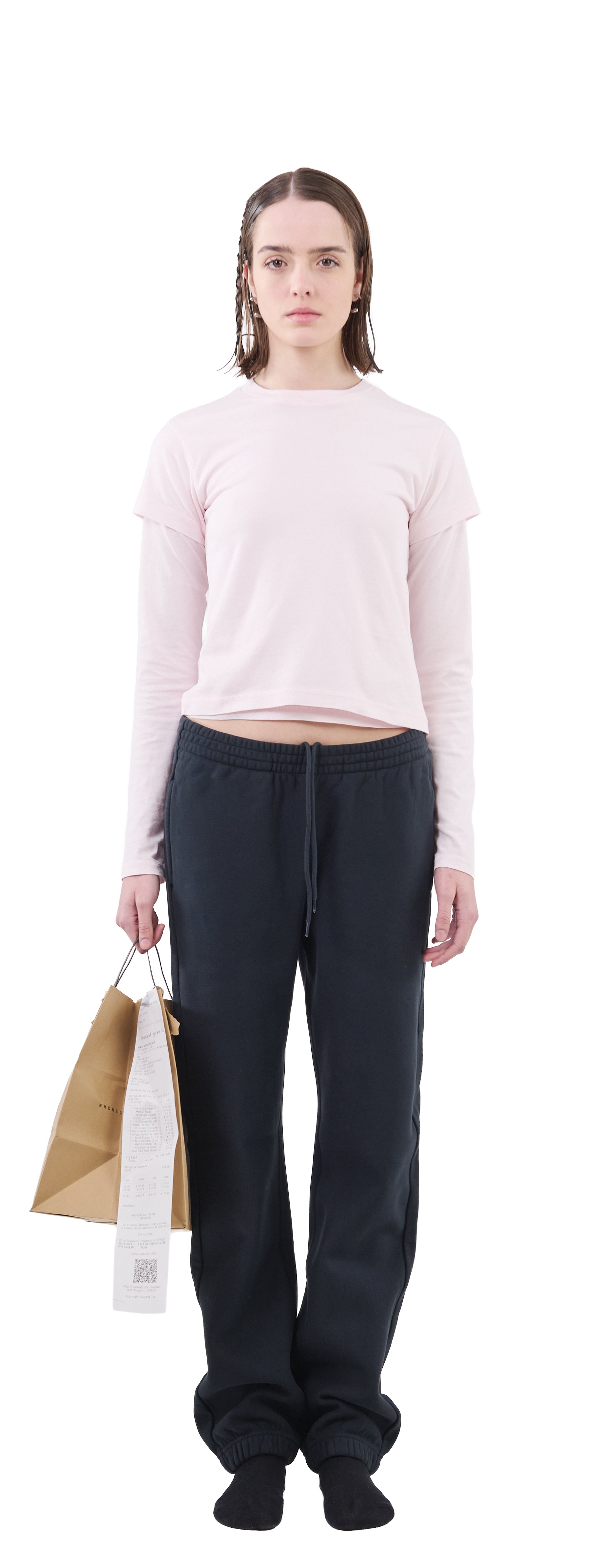 Classic Sweatpants Crossgrain, True Black