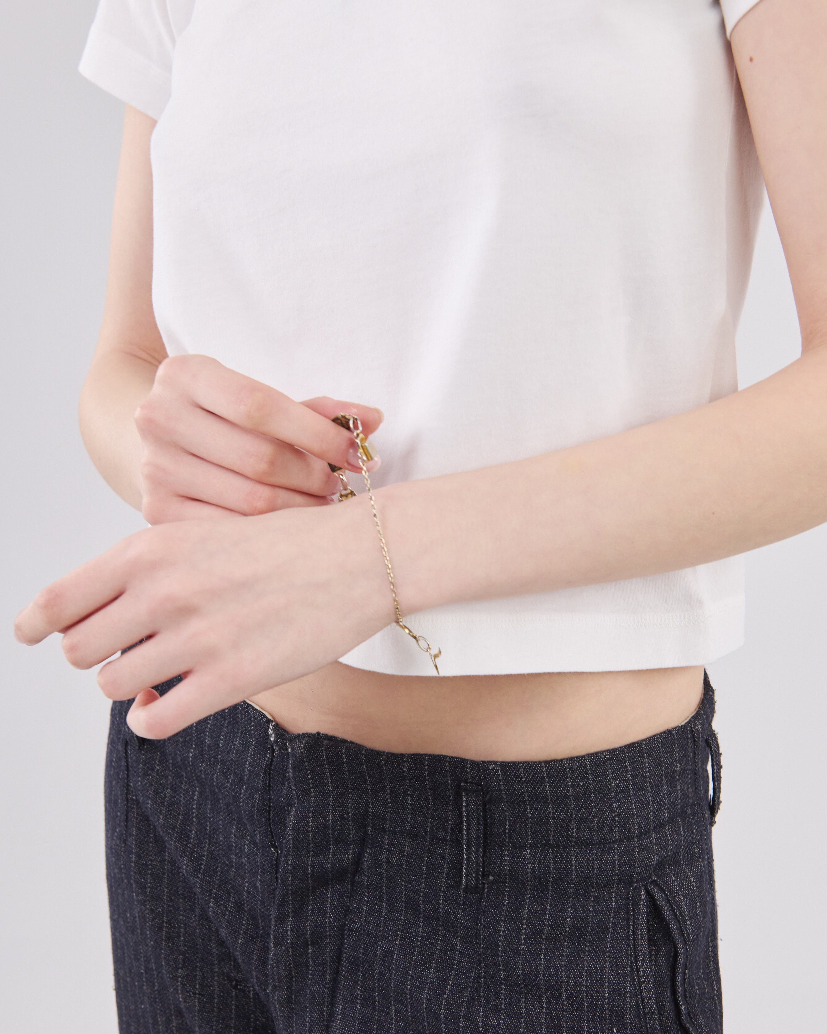 Cropped T-Shirt, True White