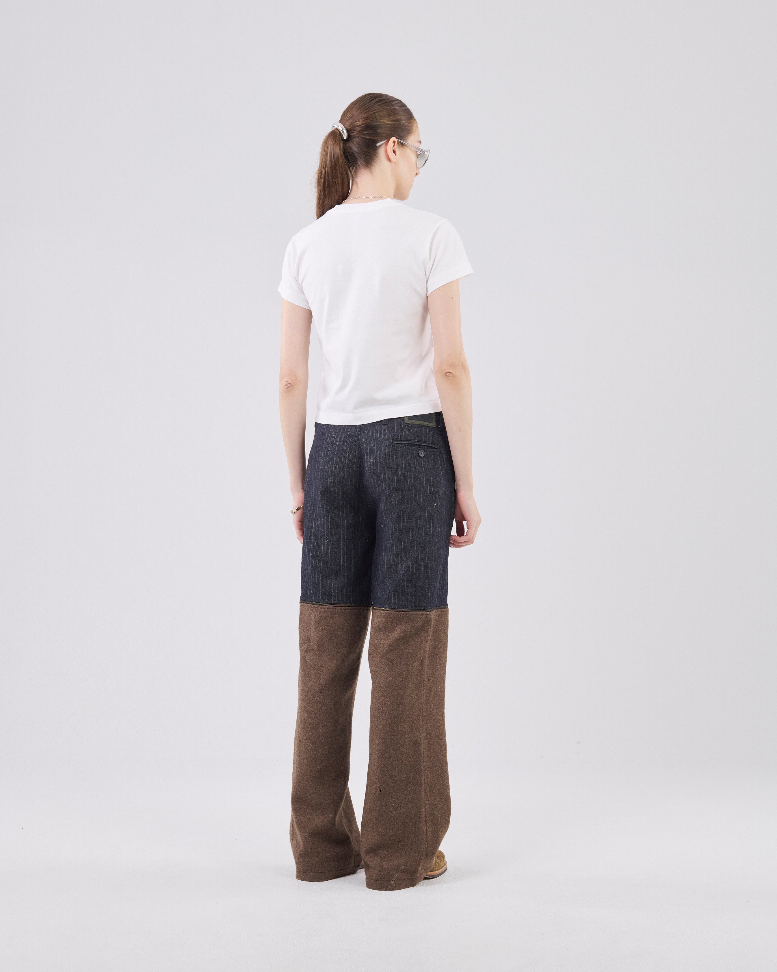 Cropped T-Shirt, True White