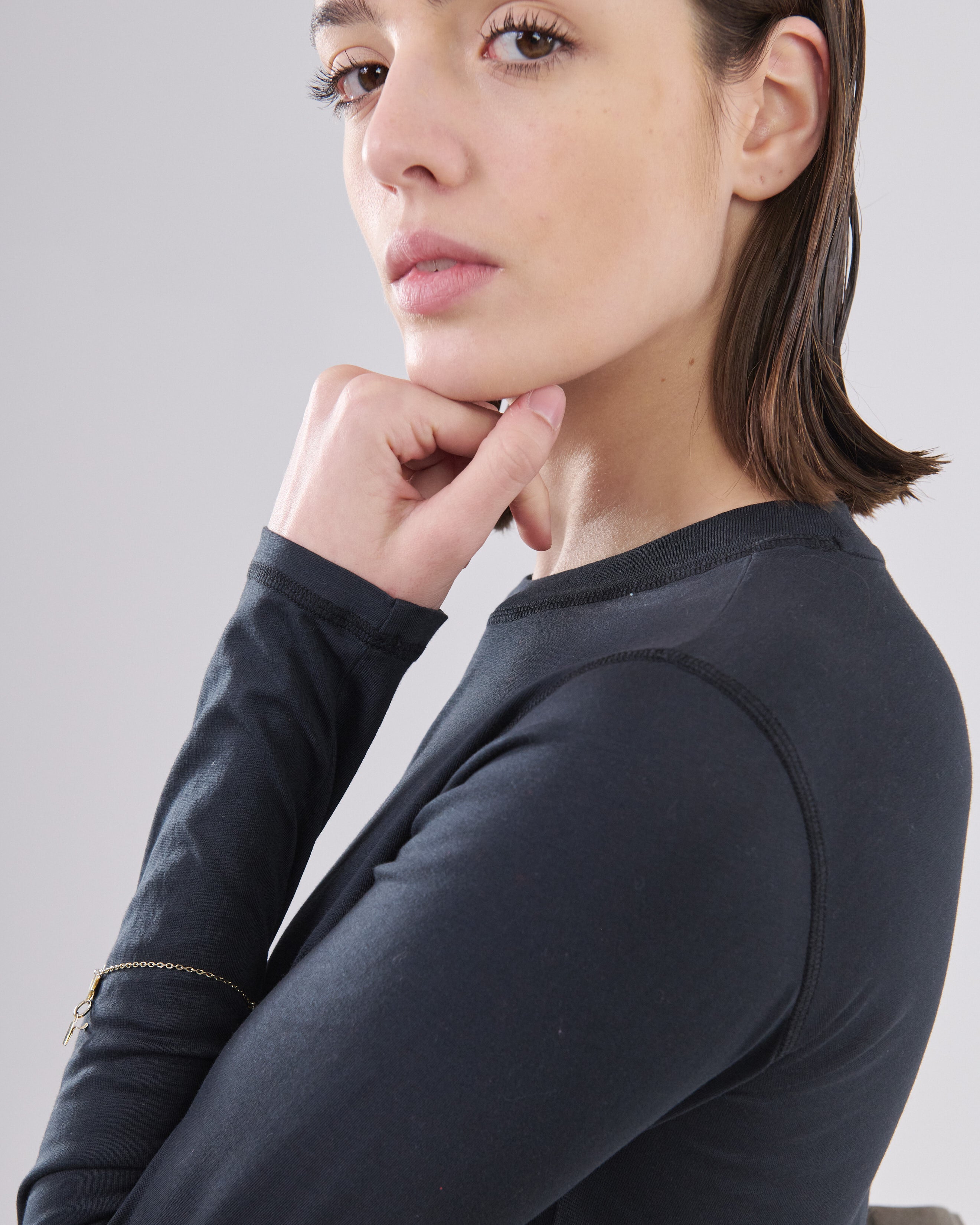 Lightweight Longsleeve, True Black