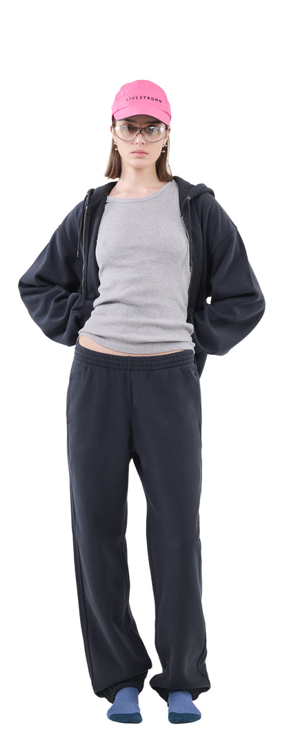 Oversized Sweatpants Crossgrain 310, True Black