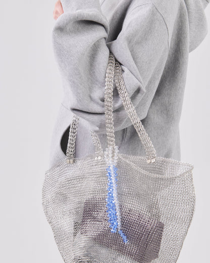 Zip Hoodie Crossgrain 310, Grey Mescla