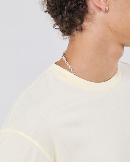 Boxy Longsleeve 135, Lemon Peel