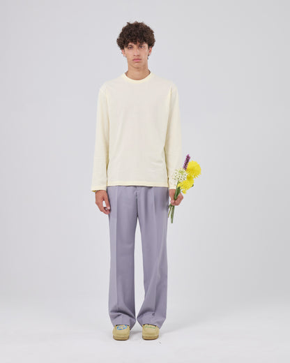 Boxy Longsleeve 135, Lemon Peel