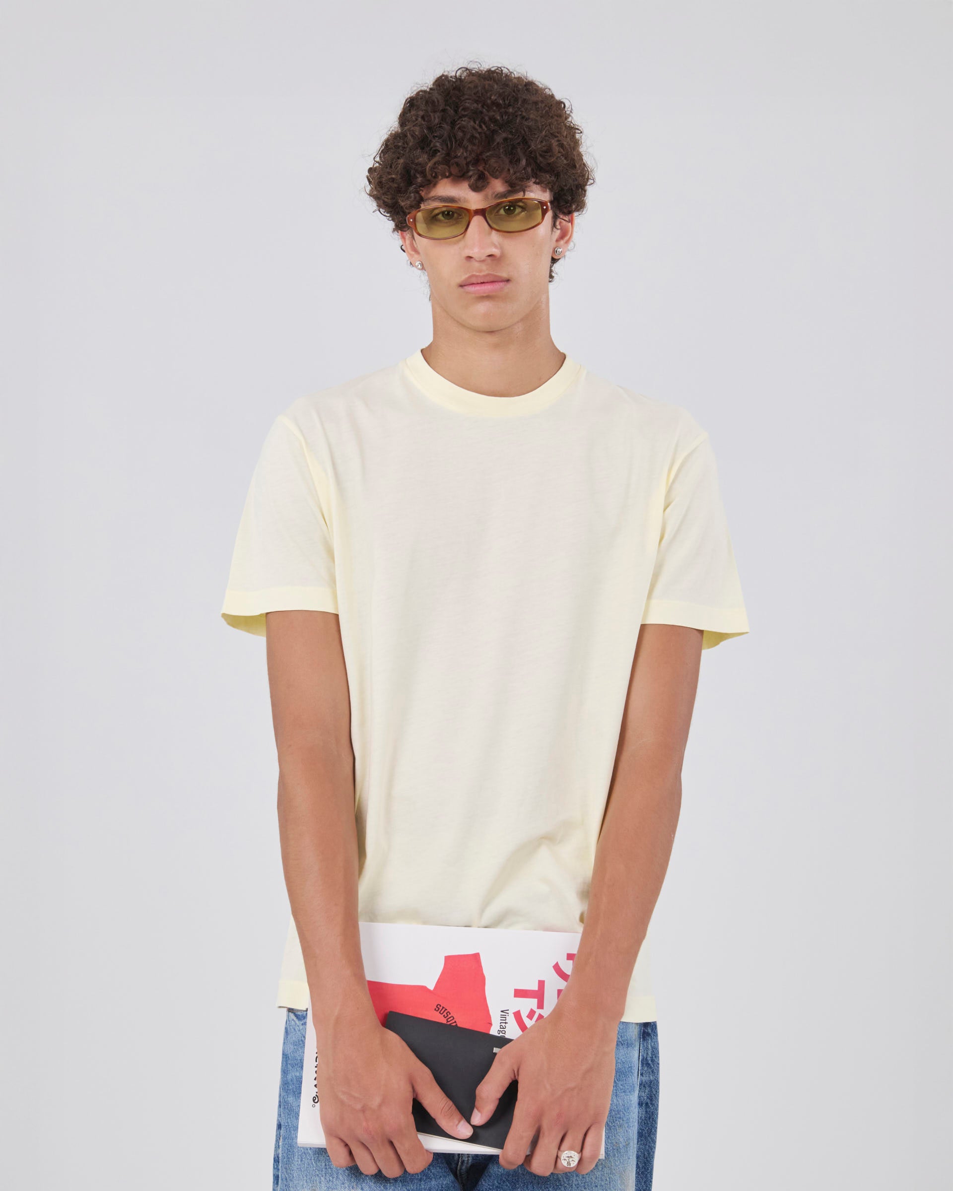 Classic T-Shirt 135, Lemon Peel