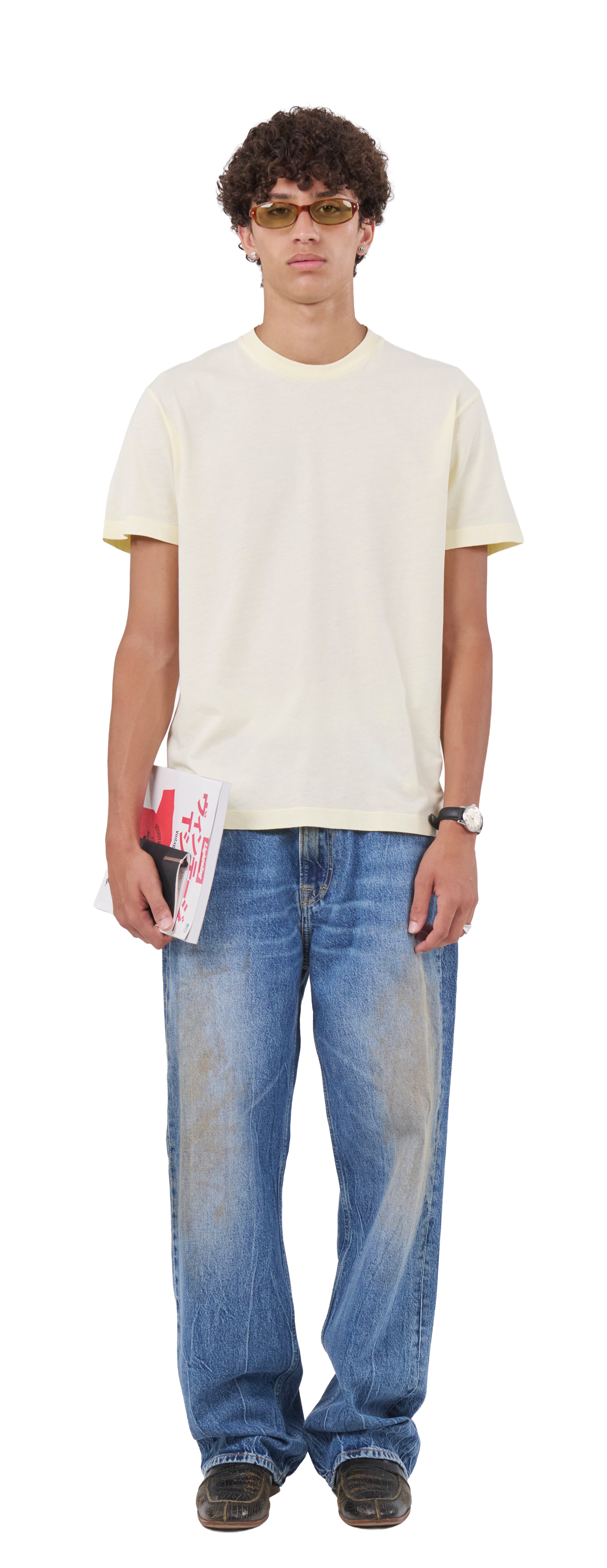 Classic T-Shirt 135, Lemon Peel