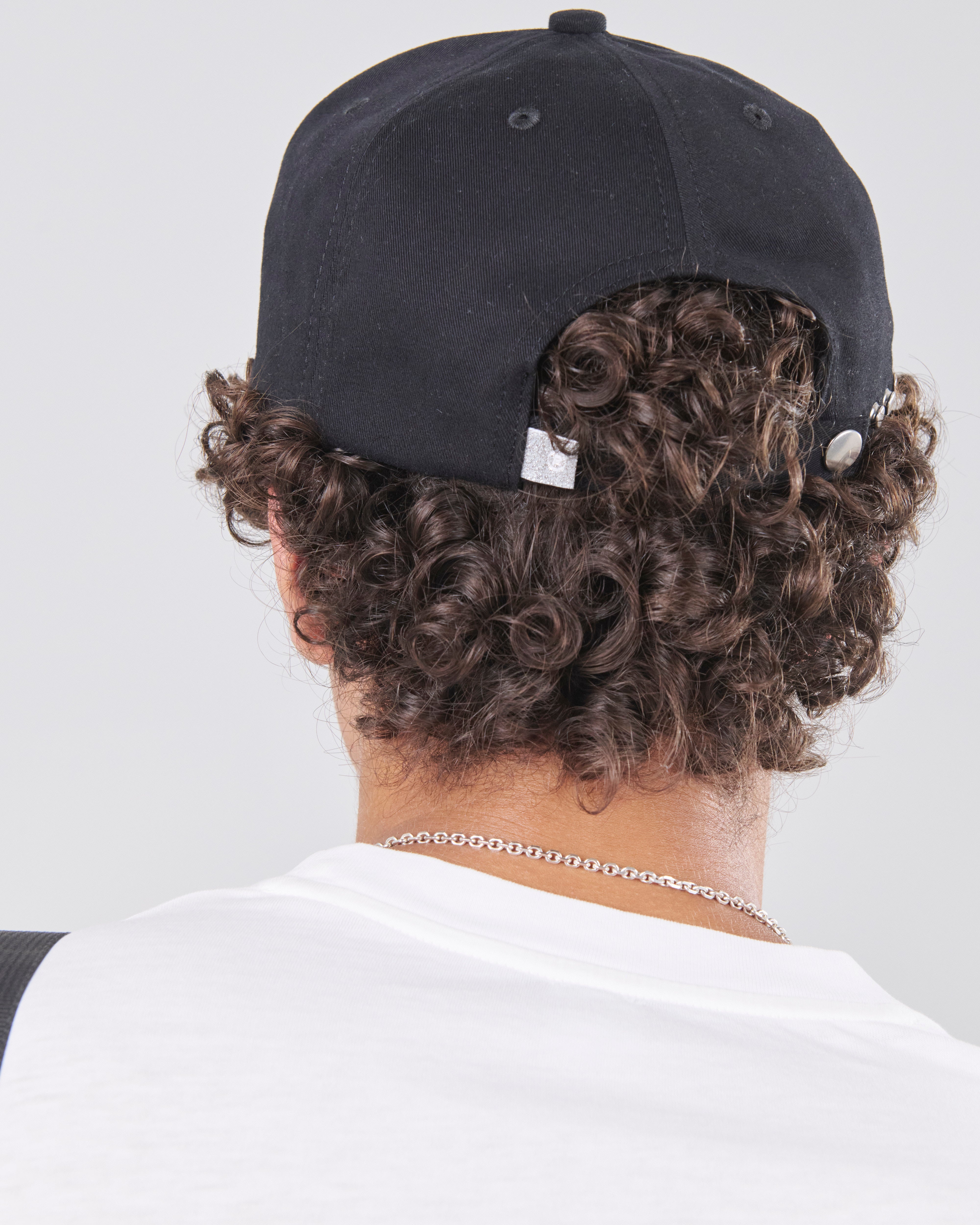Press Button Cap, True Black