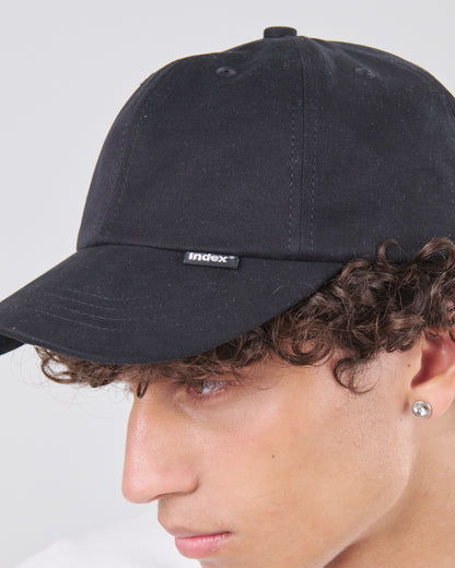 Press Button Cap, True Black