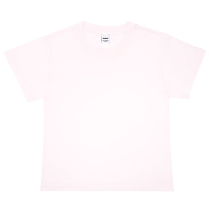 Cropped T-Shirt, Pink Veil