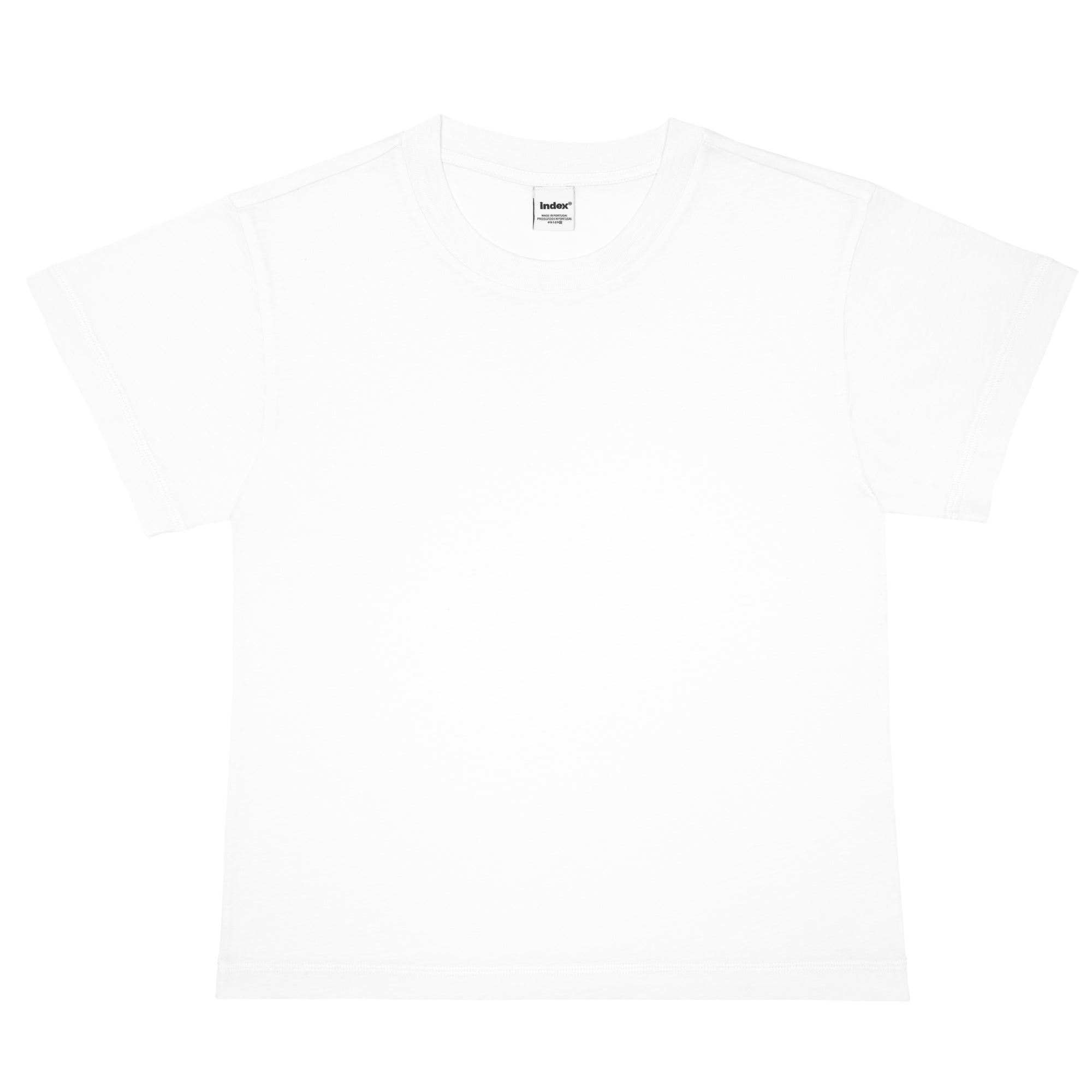 Cropped T-Shirt, True White