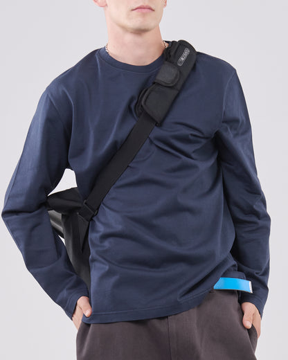 Boxy Longsleeve, Dark Navy