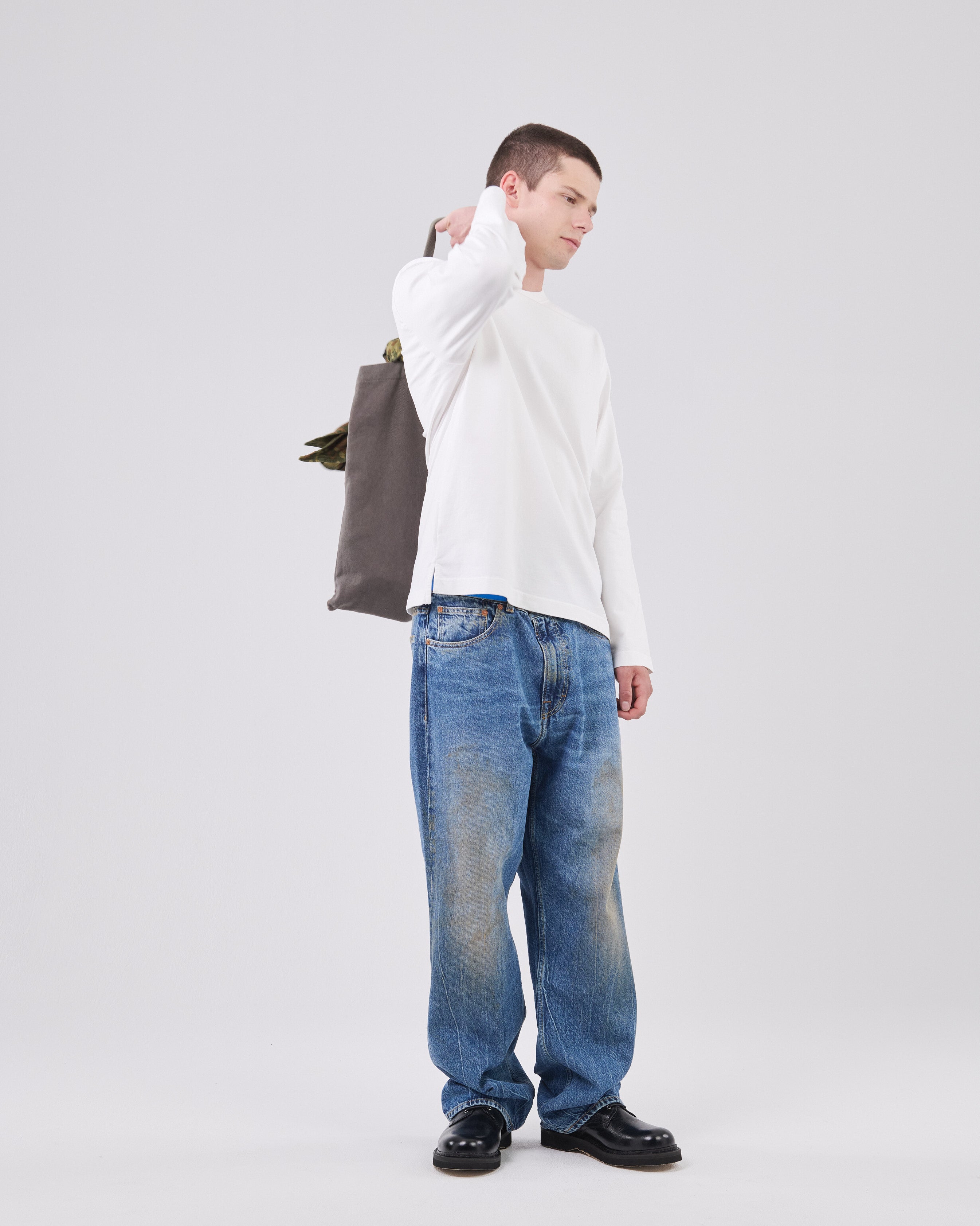 Boxy Longsleeve, True White