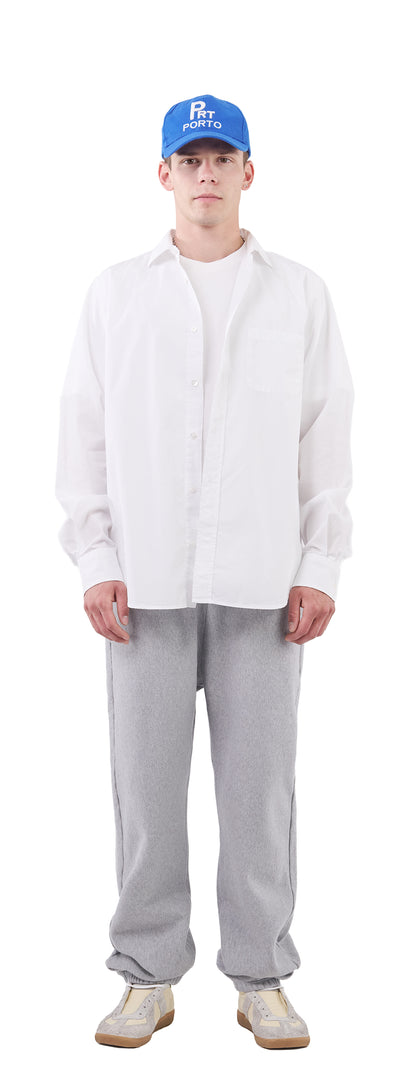 Classic Sweatpants Crossgrain, Grey Mescla