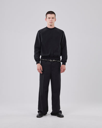 Classic Sweatshirt Crossgrain, True Black