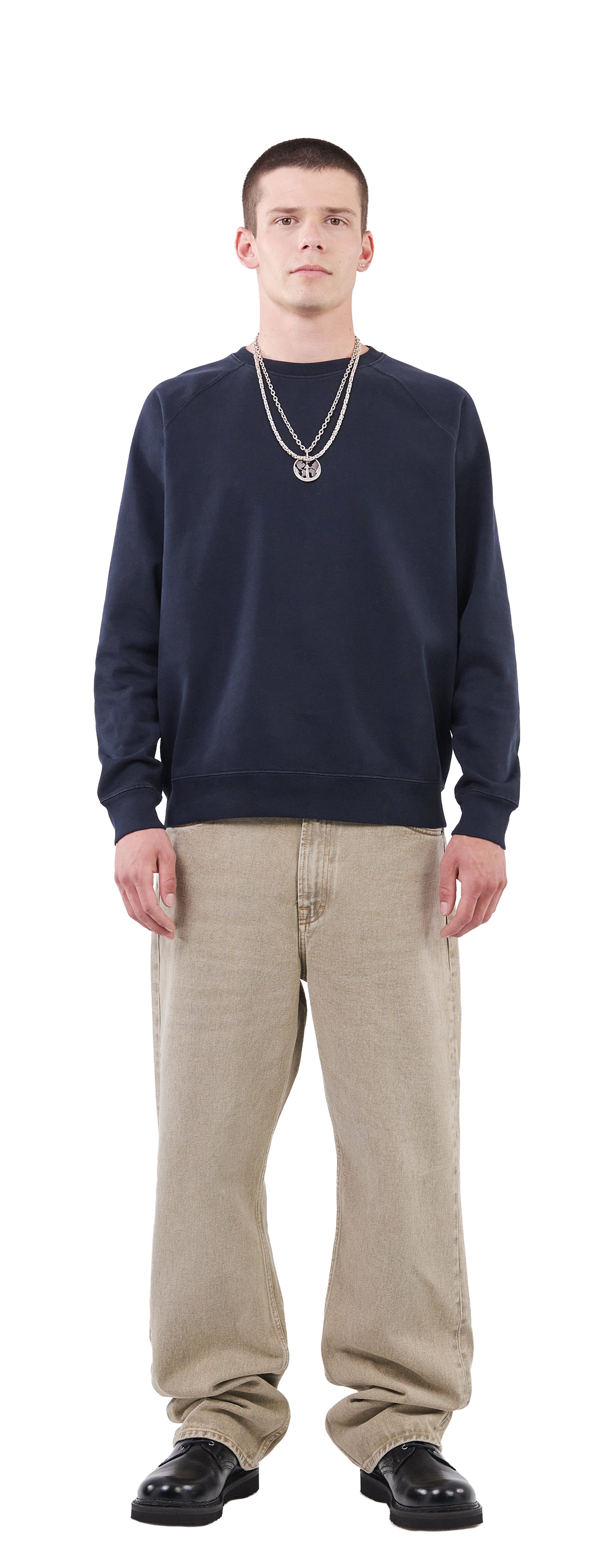 Raglan Sweatshirt, Dark Navy