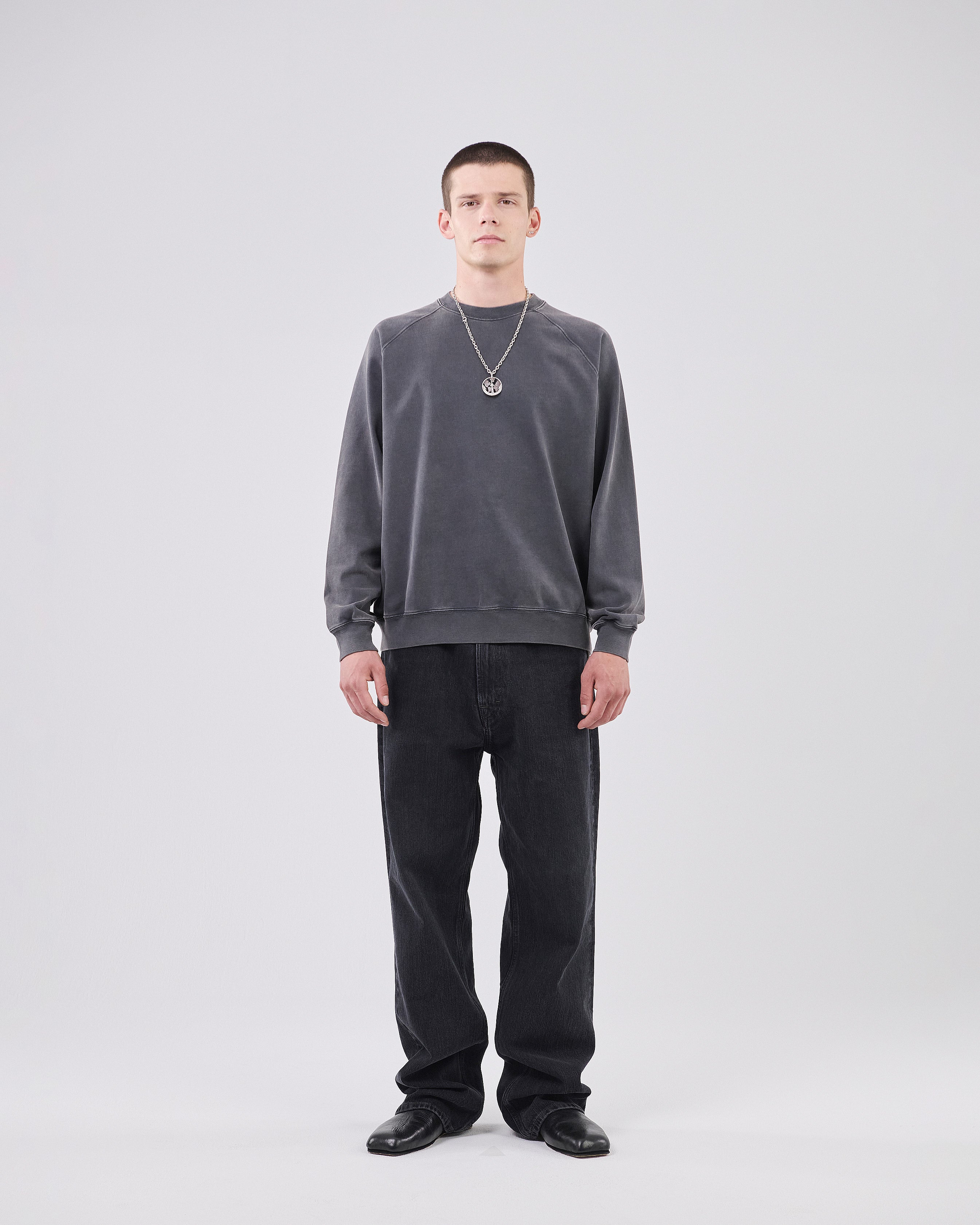 Raglan Sweatshirt, Midnight Fade