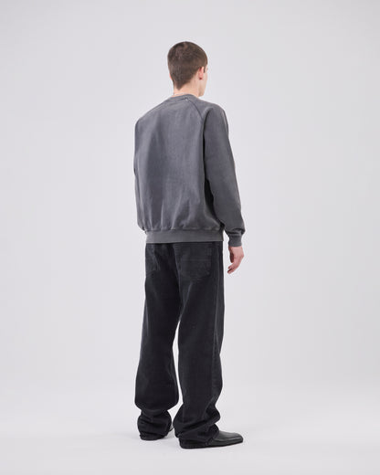 Raglan Sweatshirt, Midnight Fade