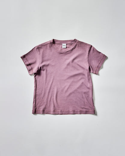 Cropped T-Shirt, Rose Rust
