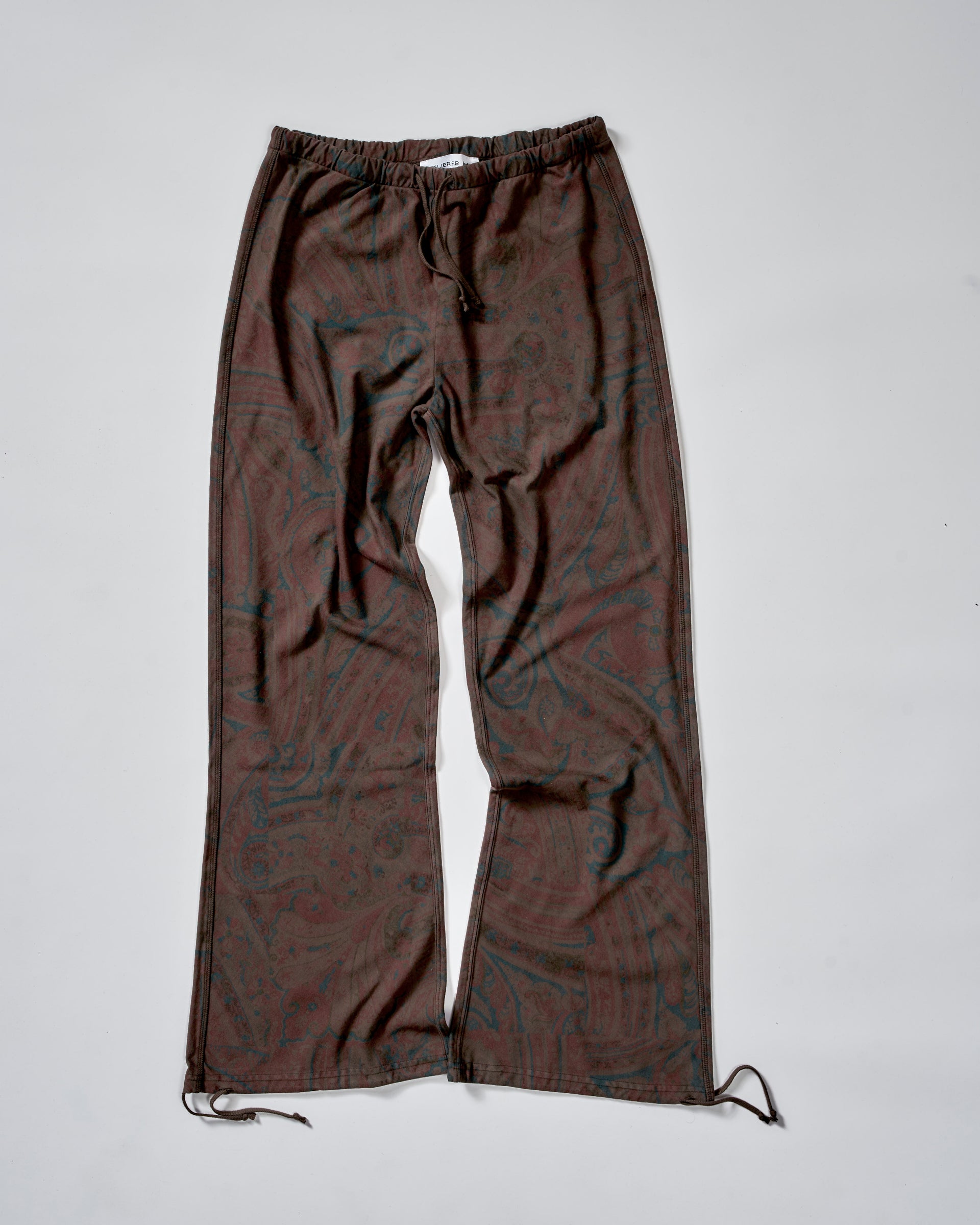 Lounge Pants 270, Cocoa Paisley Atelier E.B