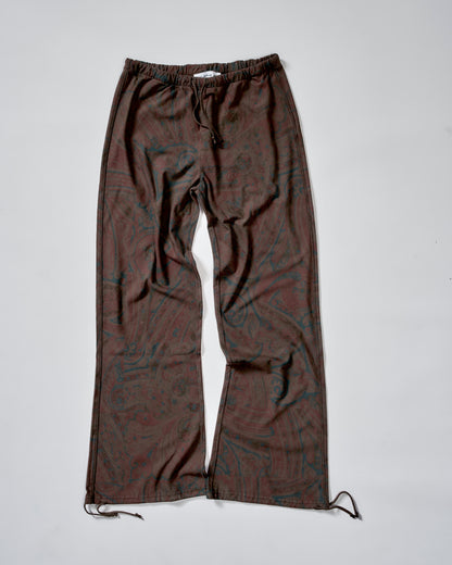 Lounge Pants 270, Cocoa Paisley Atelier E.B
